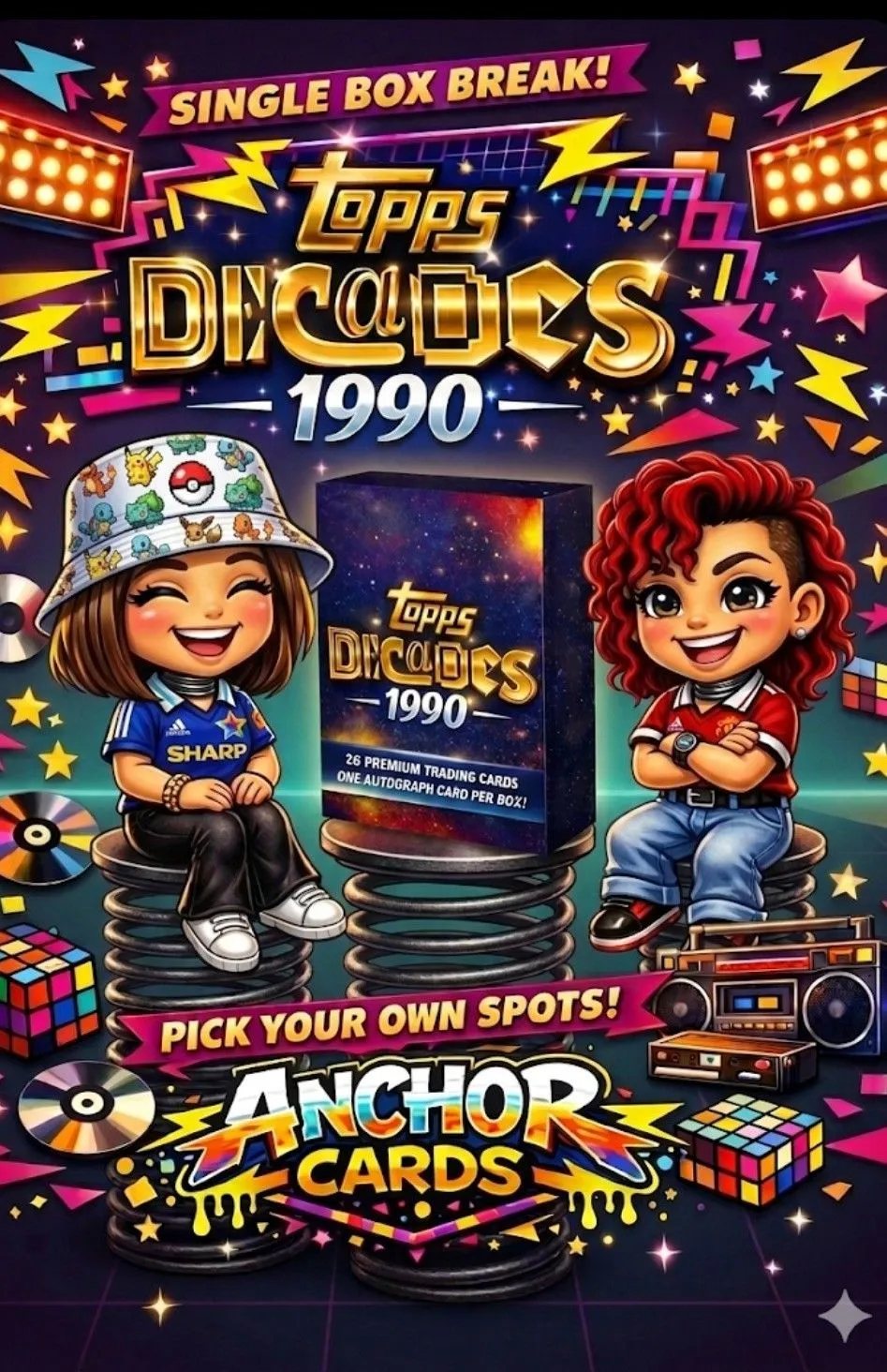 Topps Decades 1990 - Single Box Break - PYO