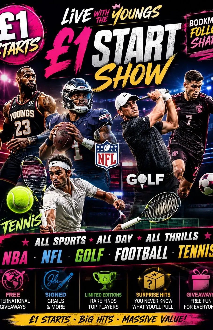 Thumbnail for live show