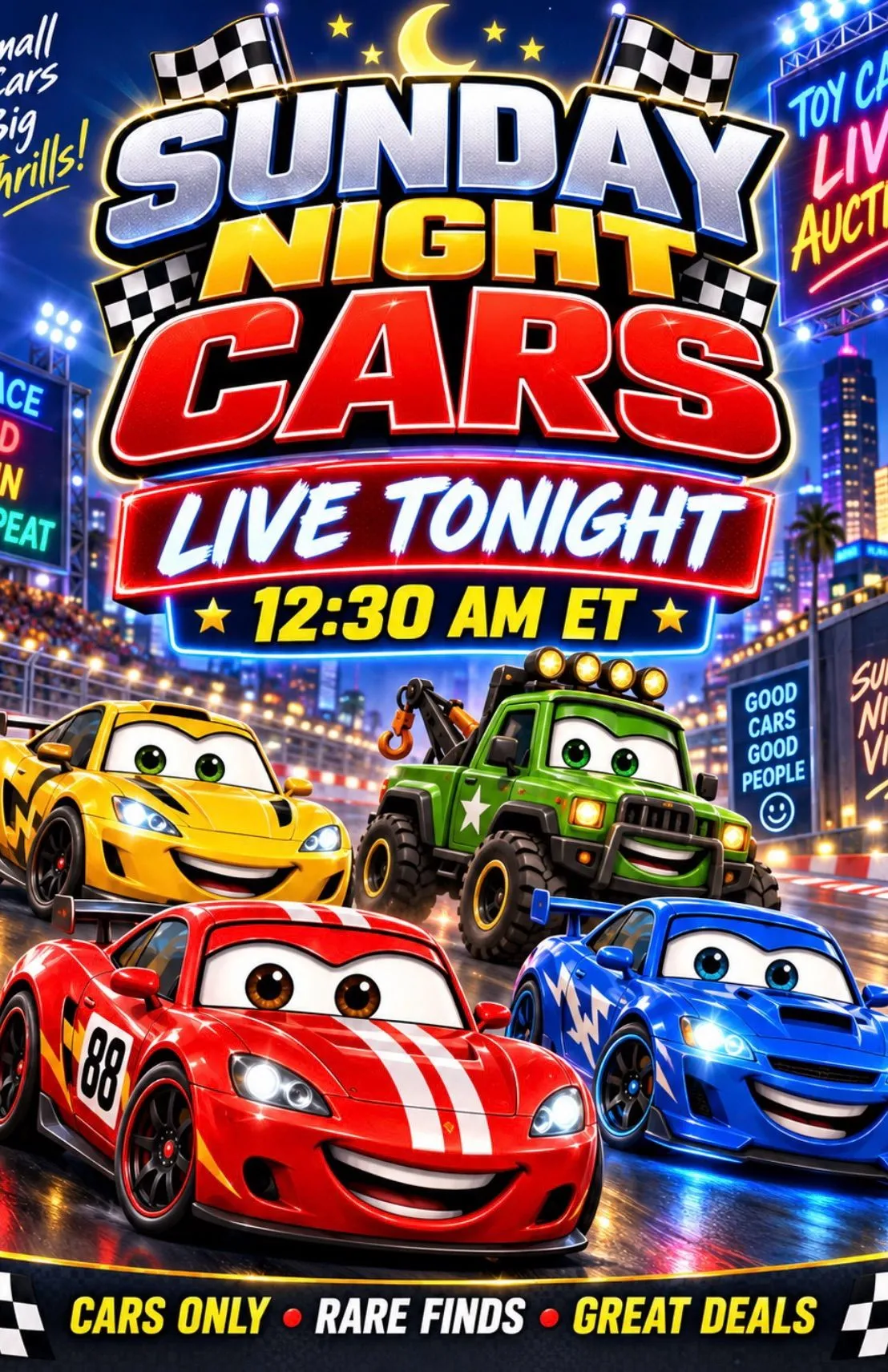 Thumbnail for live show