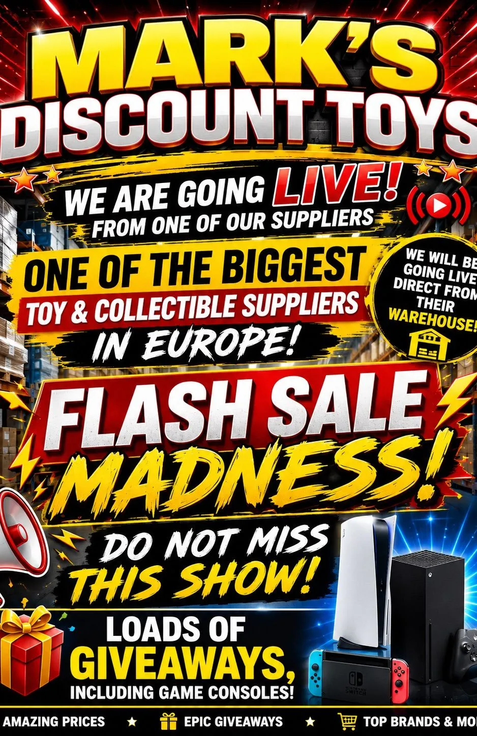 Thumbnail for live show