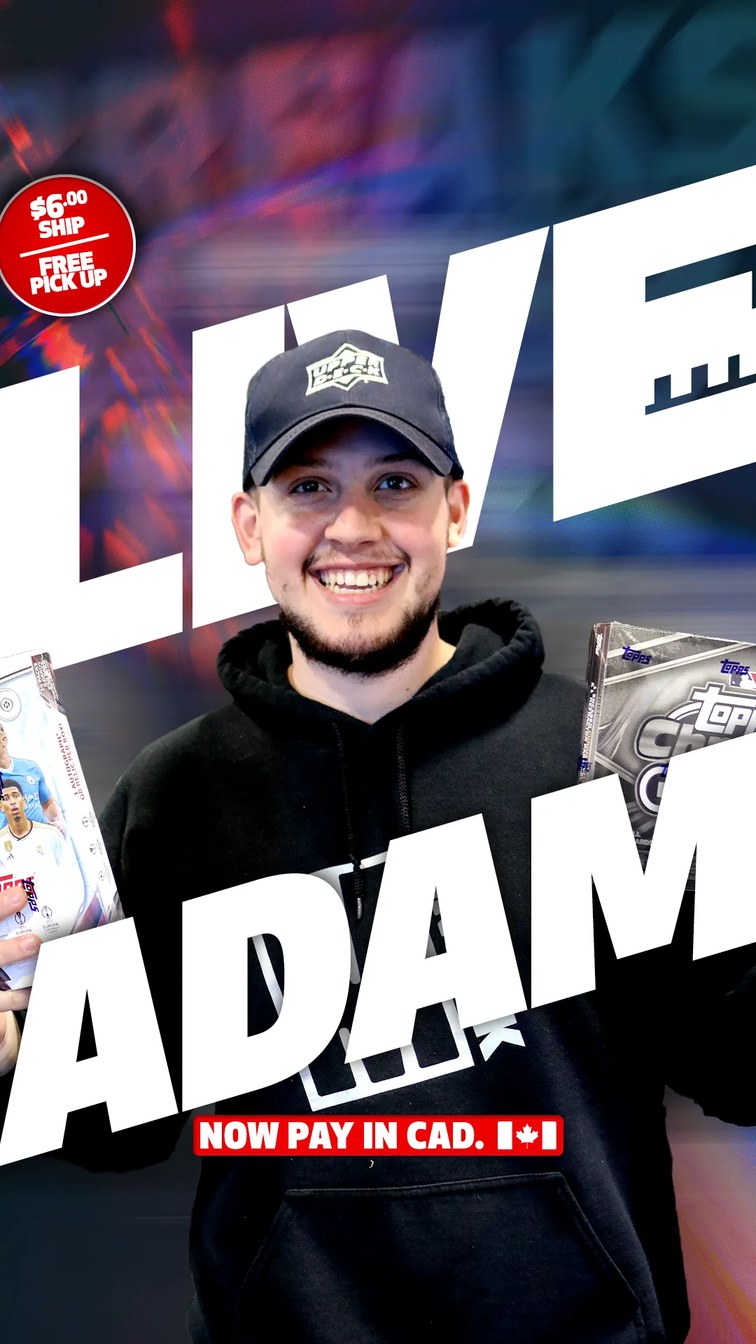Thumbnail for live show