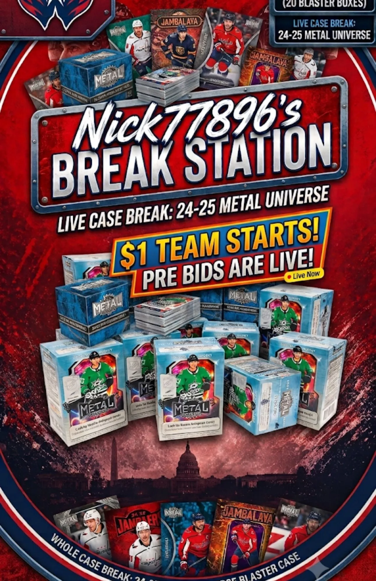 Thumbnail for live show