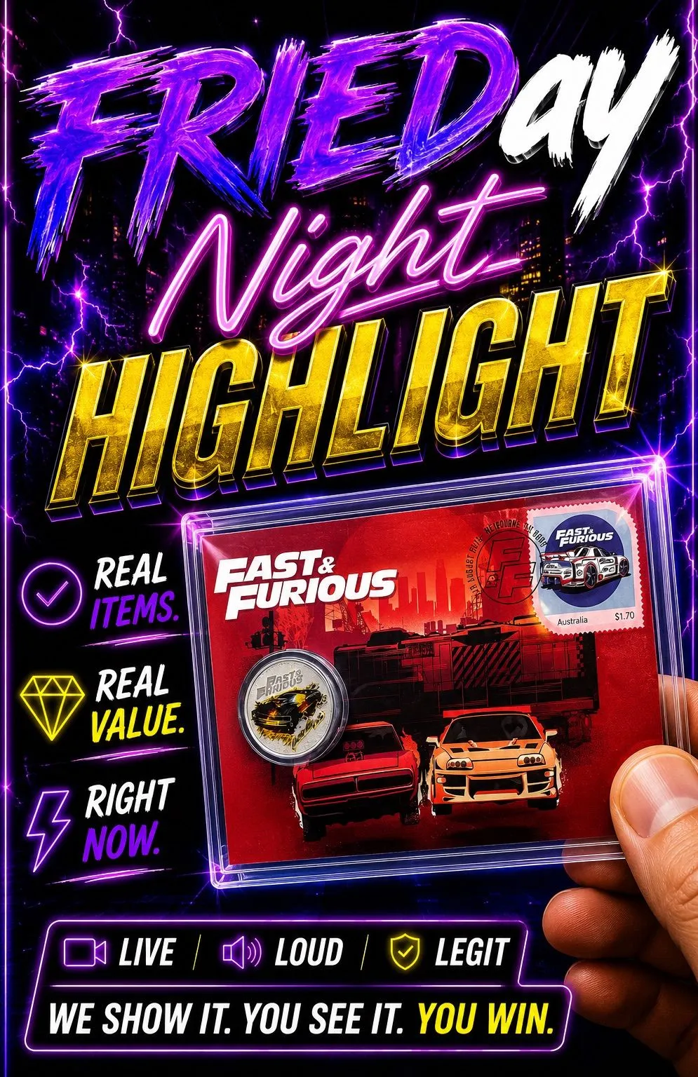 Thumbnail for live show