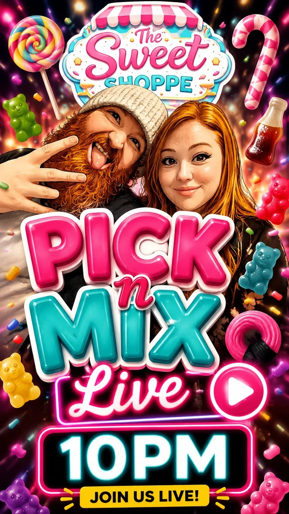 Thumbnail for live show