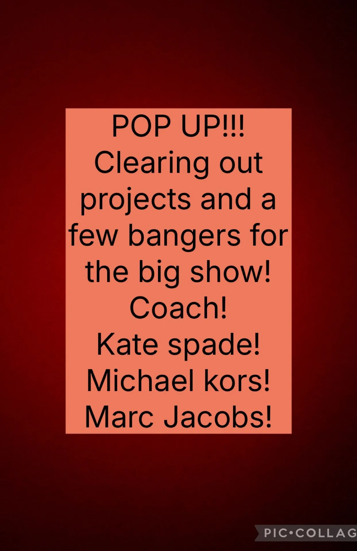 Thumbnail for live show