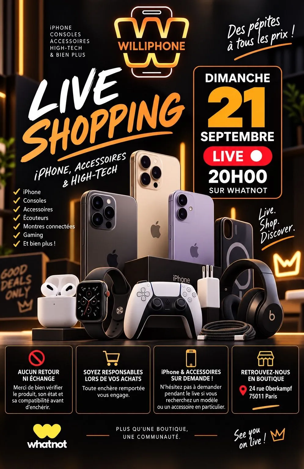 Thumbnail for live show