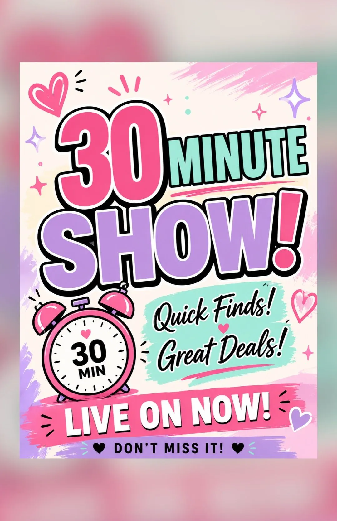 Thumbnail for live show
