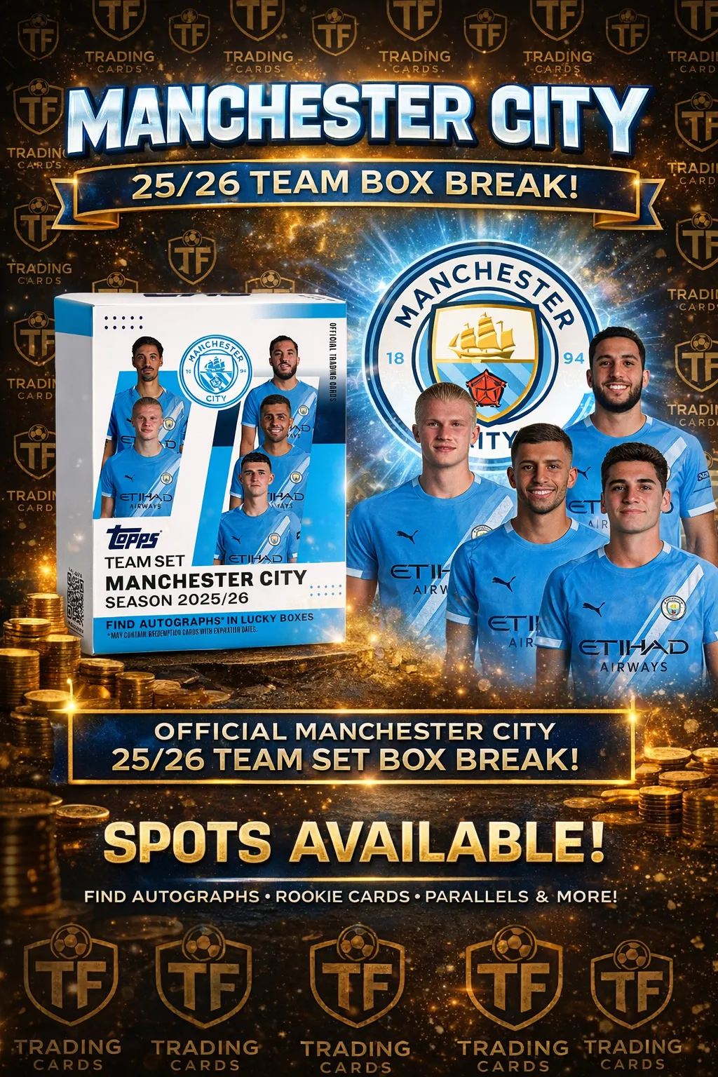 🔥Man City Team Set 25/26 🔥