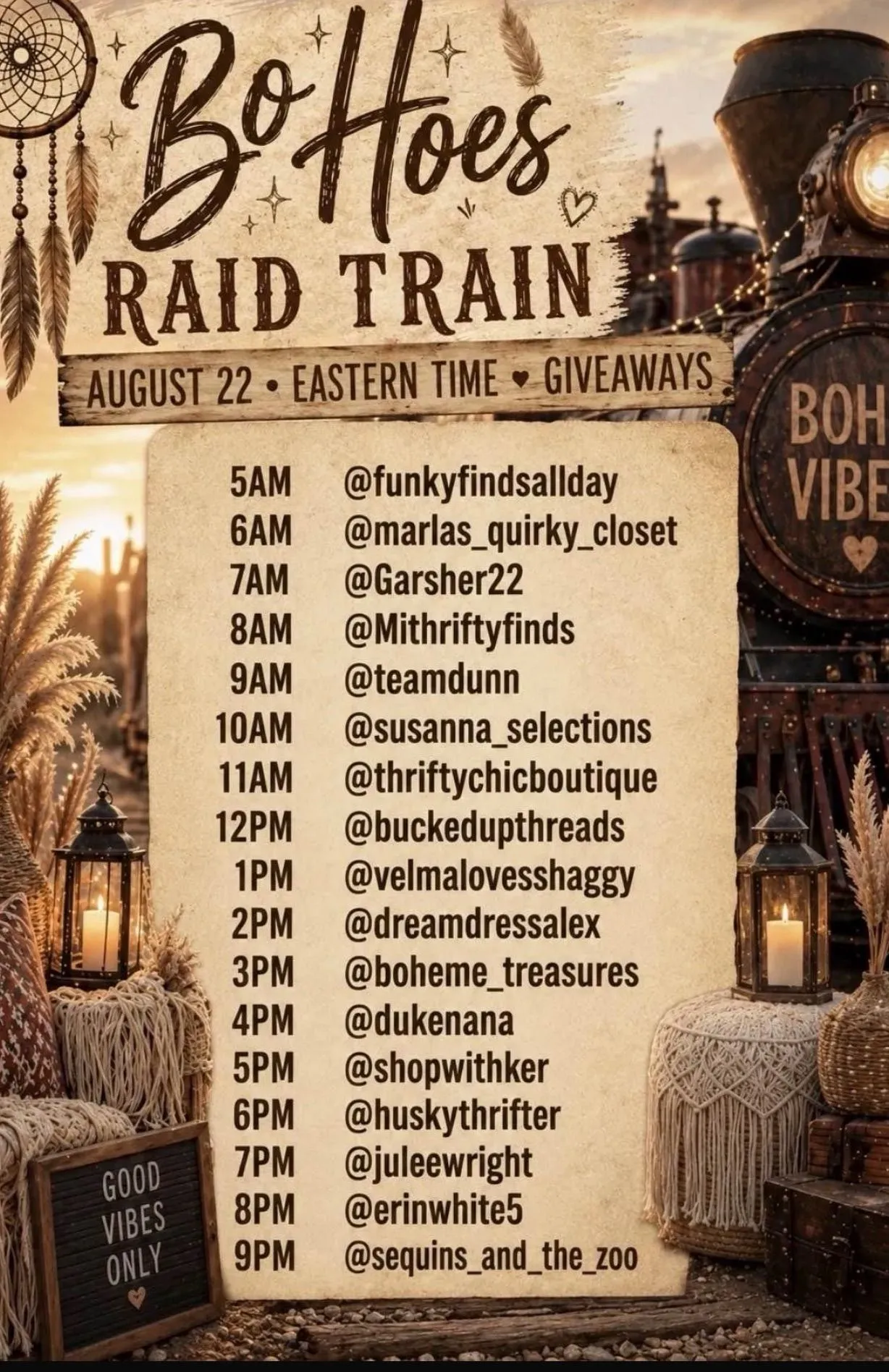 Thumbnail for live show