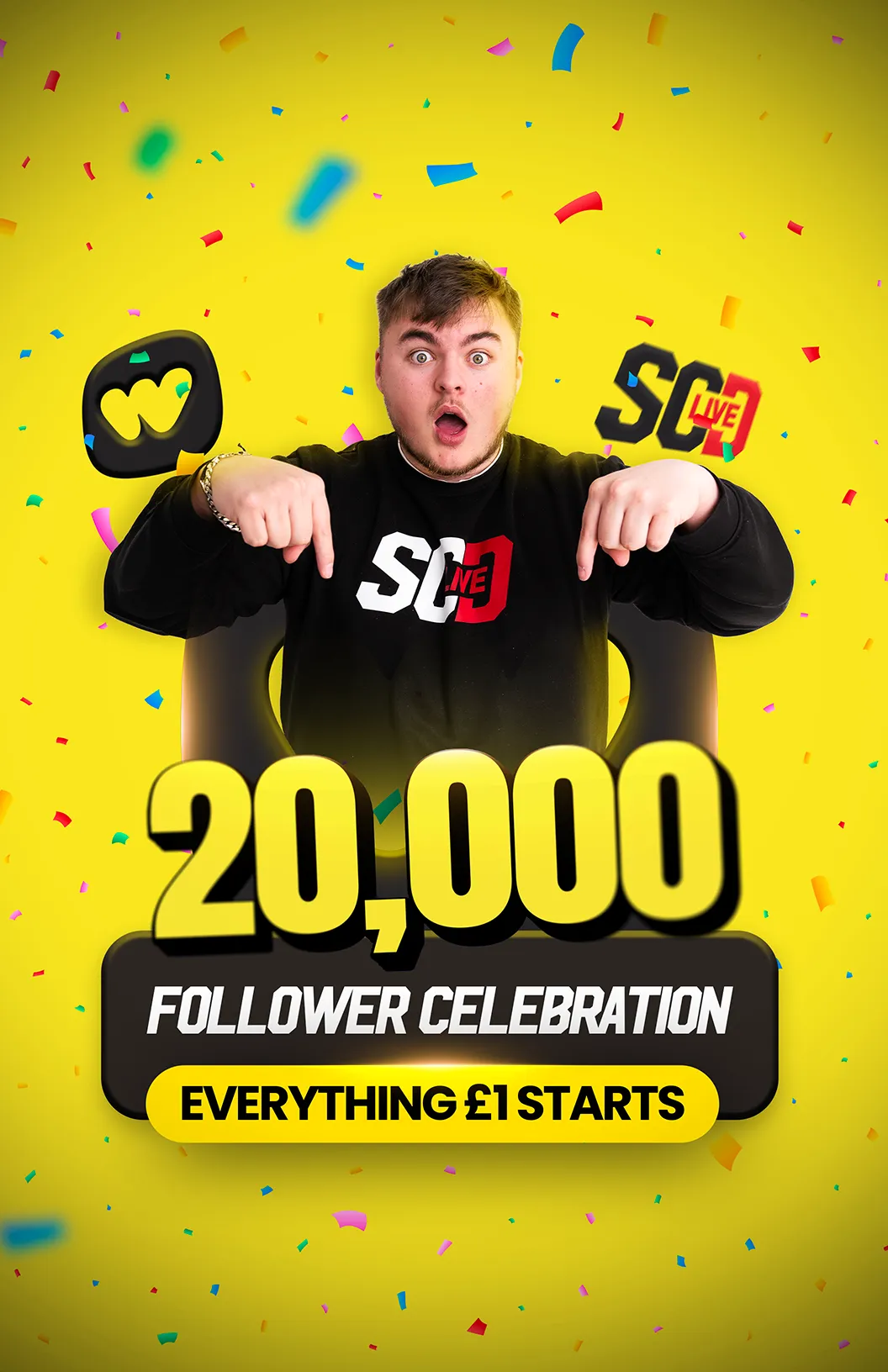 20K FOLLOWER SPECIAL!!!!!!