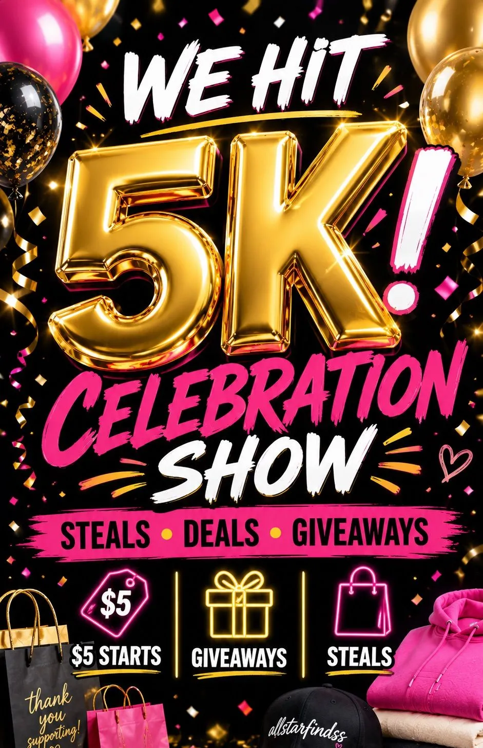 Thumbnail for live show