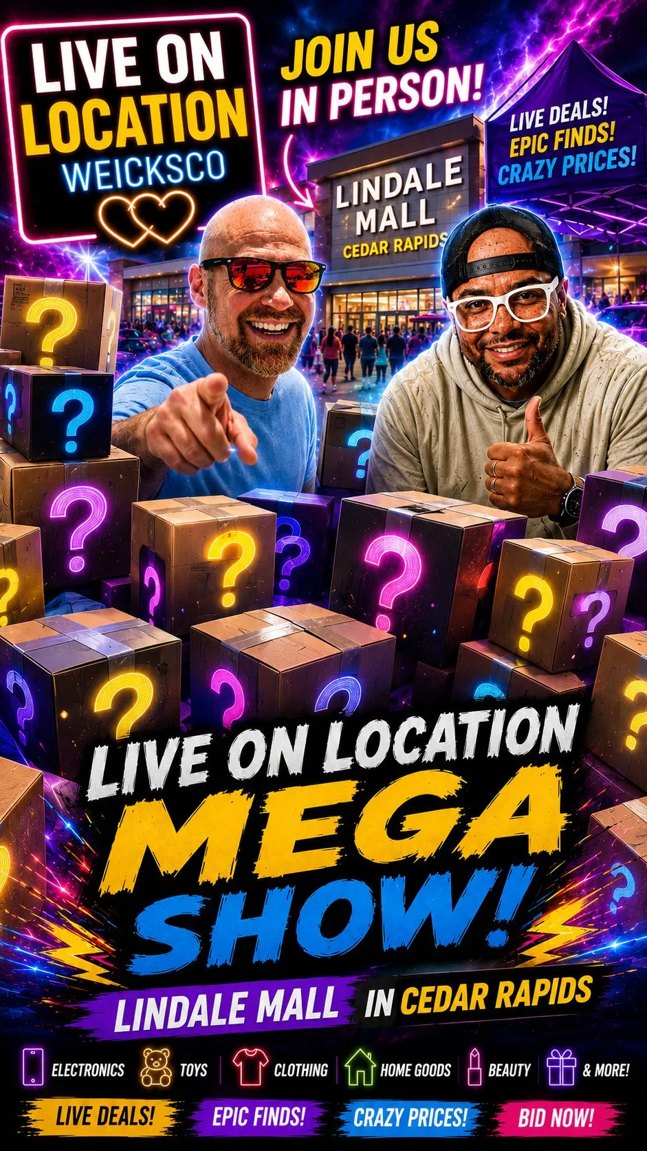 Thumbnail for live show