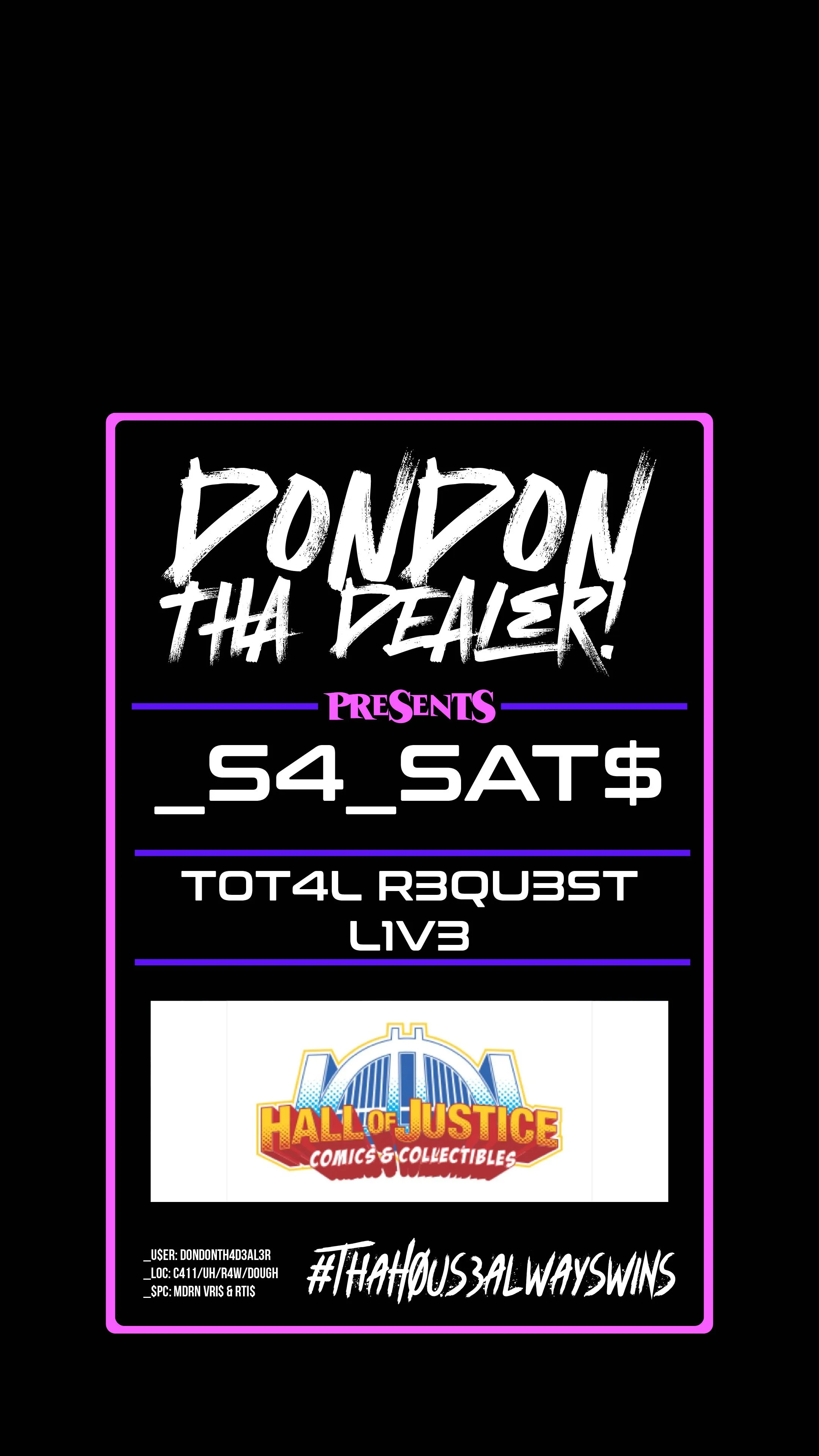 Thumbnail for live show