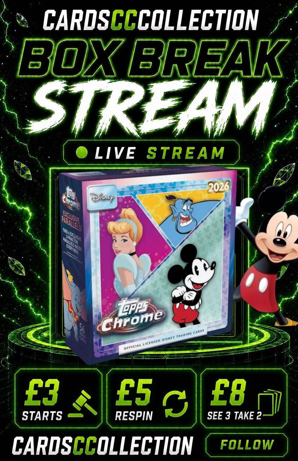 Thumbnail for live show