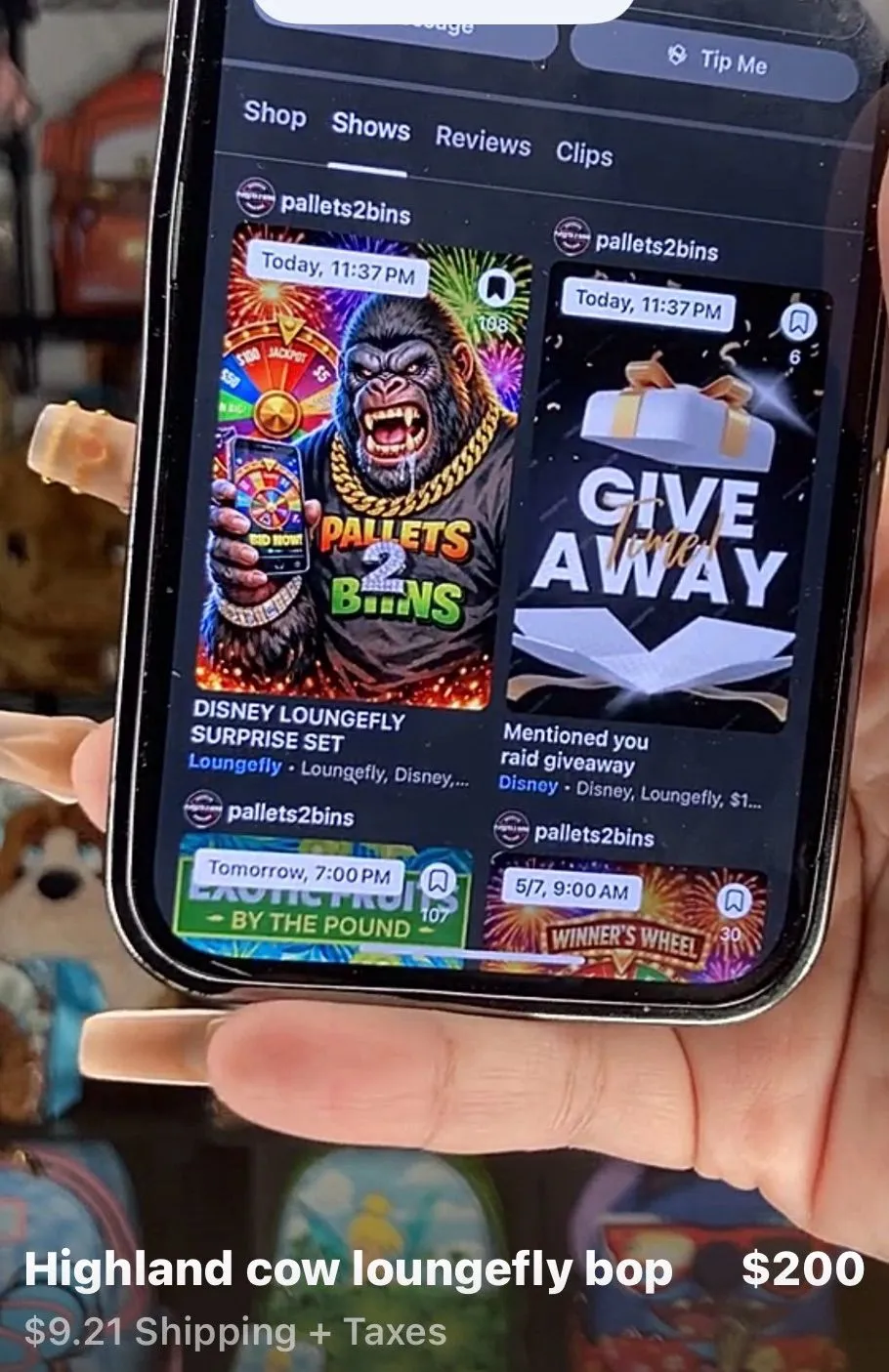 Thumbnail for live show