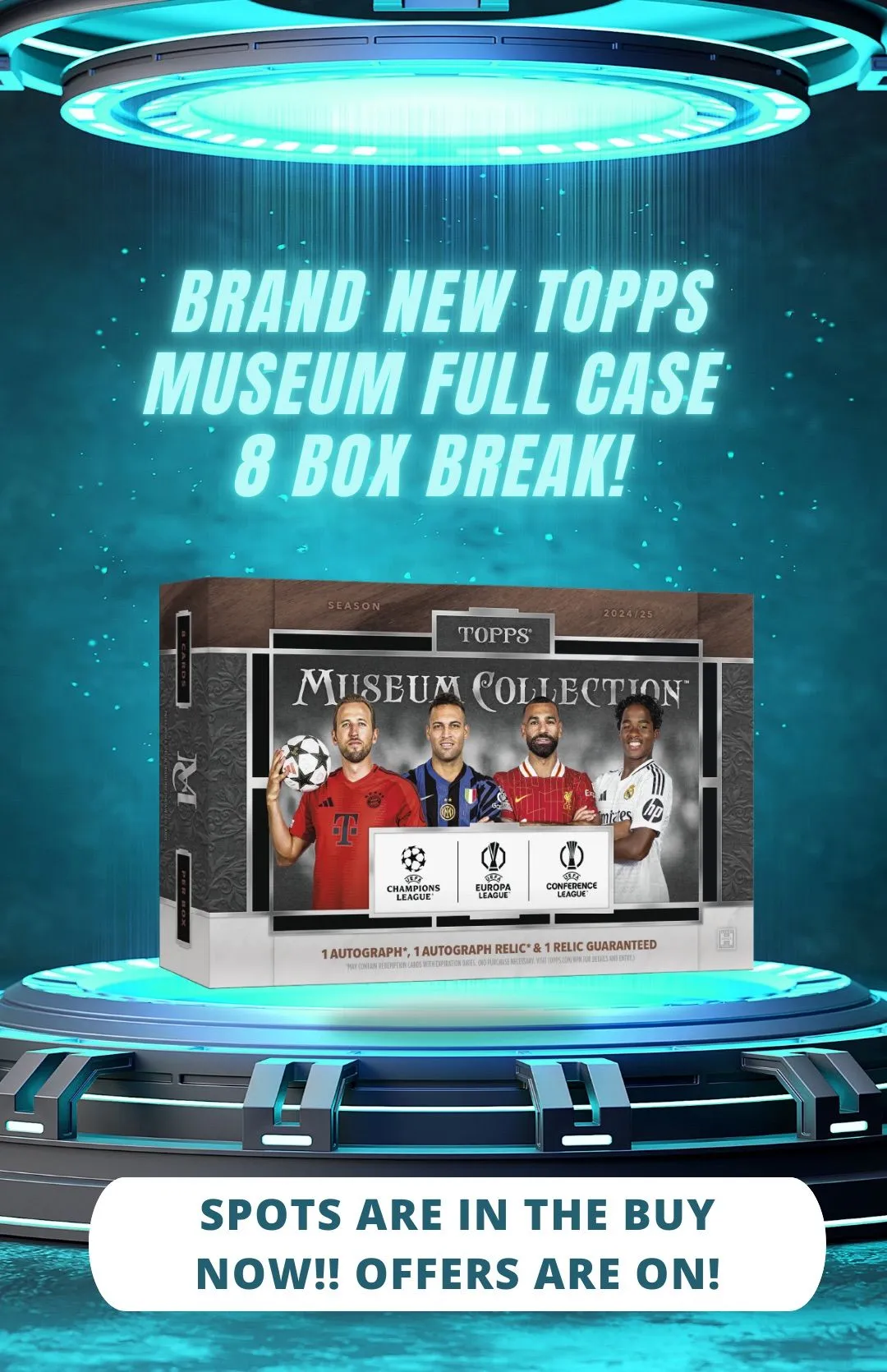 CASE BREAK! TOPPS MUSEUM 8 BOX BREAK!