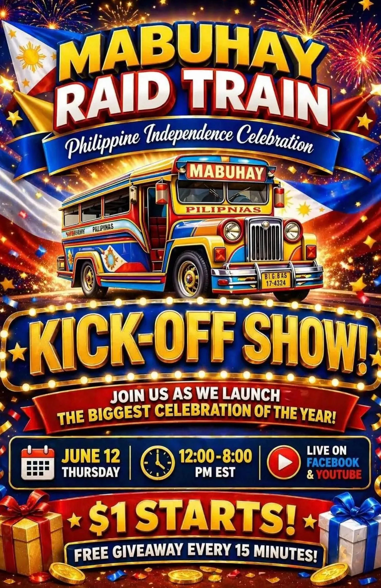 Thumbnail for live show