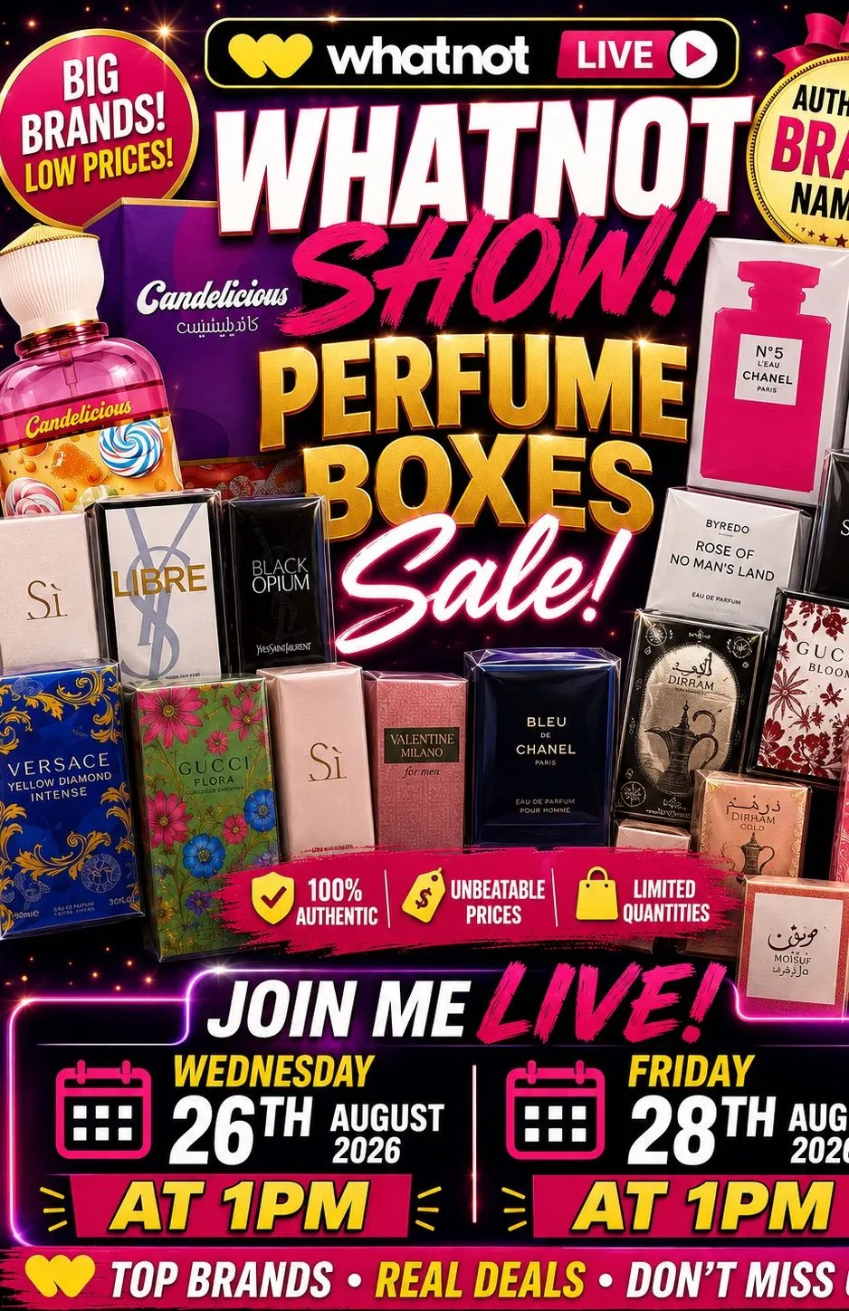 Thumbnail for live show