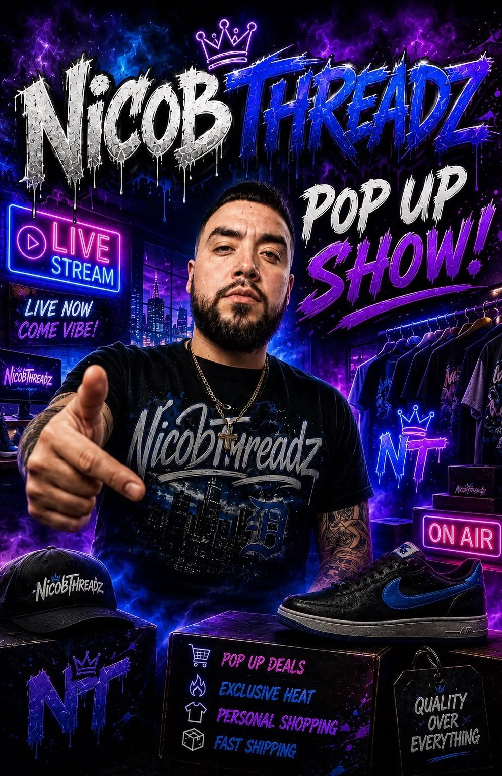 Thumbnail for live show