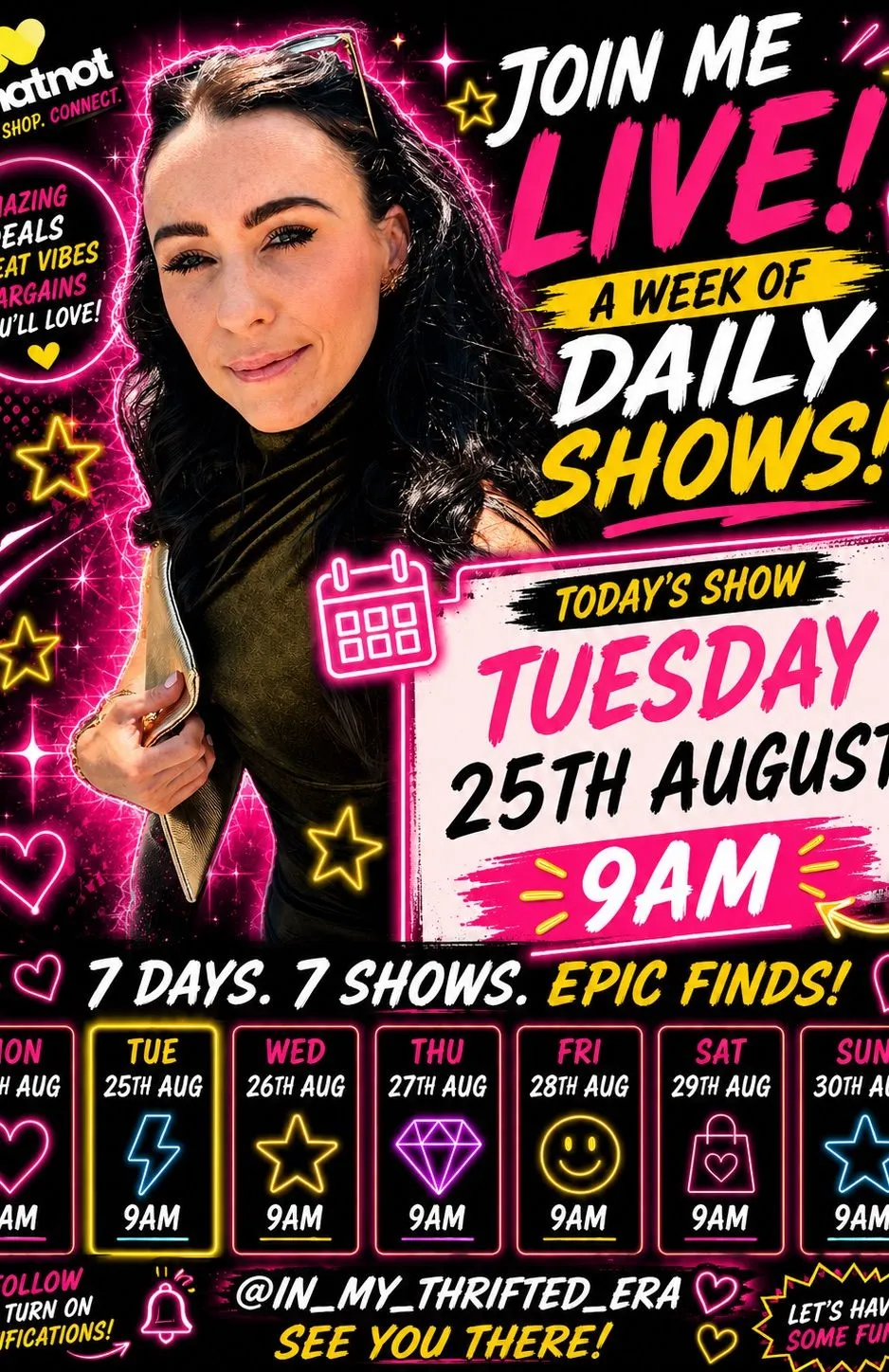 Thumbnail for live show
