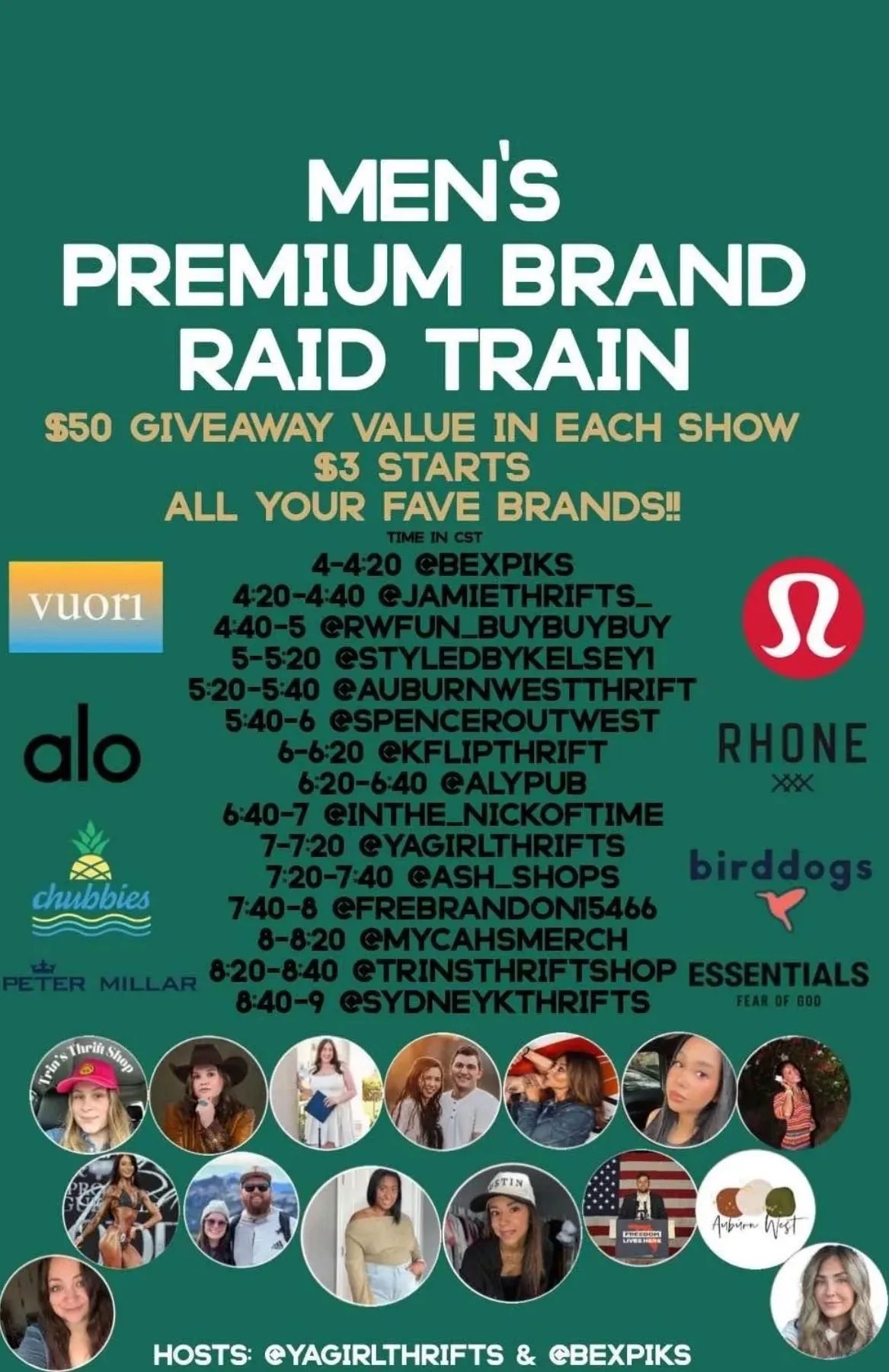 Thumbnail for live show