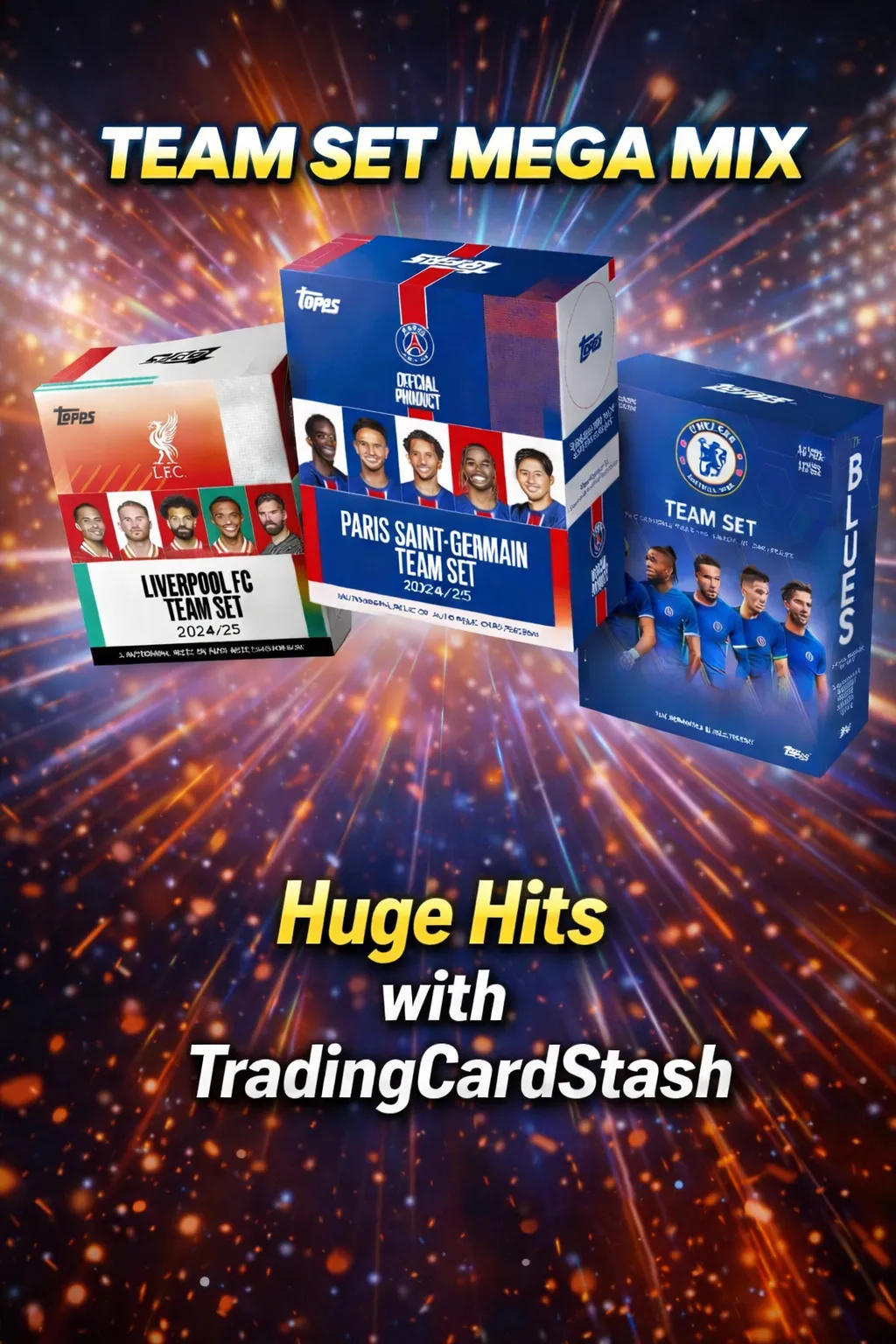 Team Set Mega Mix - Chelsea / PSG / Liverpool Mega Spots!!