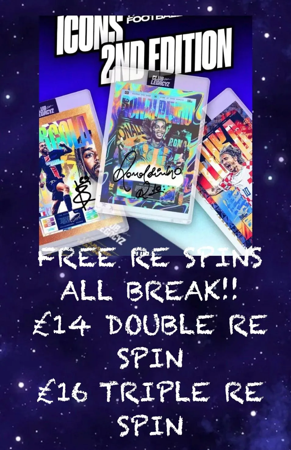 ONLY 18 SPOTS!!BRAND NEW CLUB LEGACYZ 2025!!