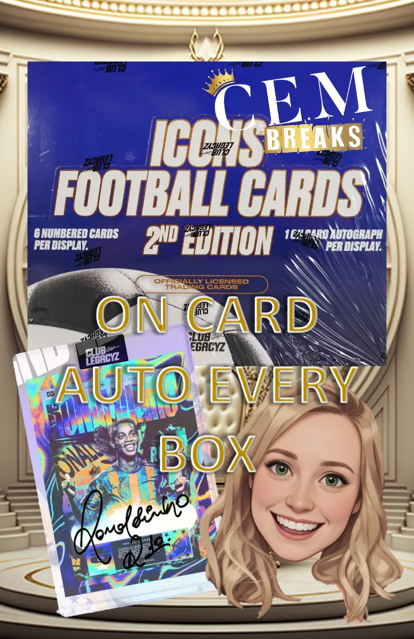 £1 CLUB LEGACYZ ON CARD AUTO PER BOX & GIVEAWAYS!!