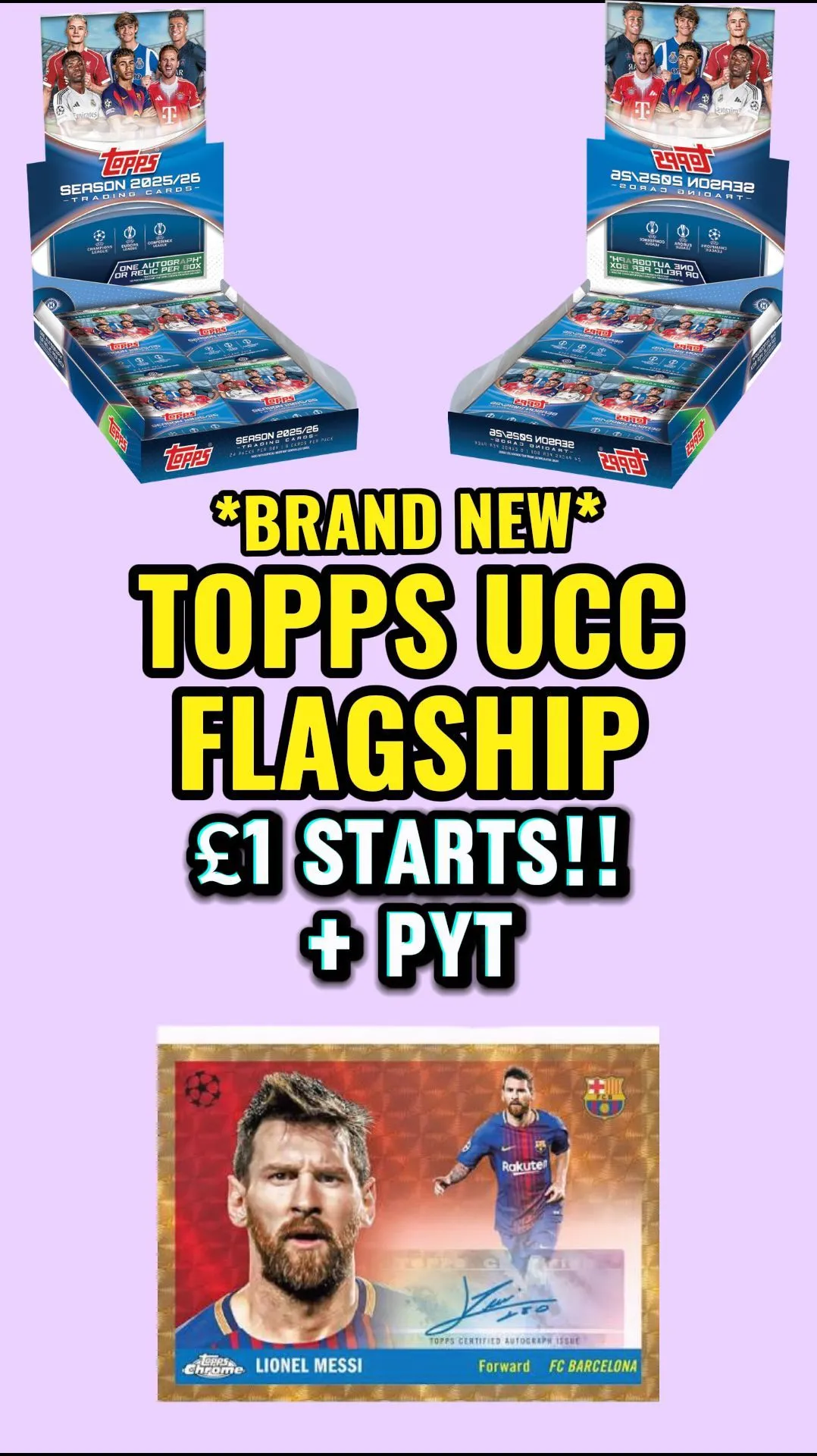 UCC FLAGSHIP PYT 3 BOX BREAK!!