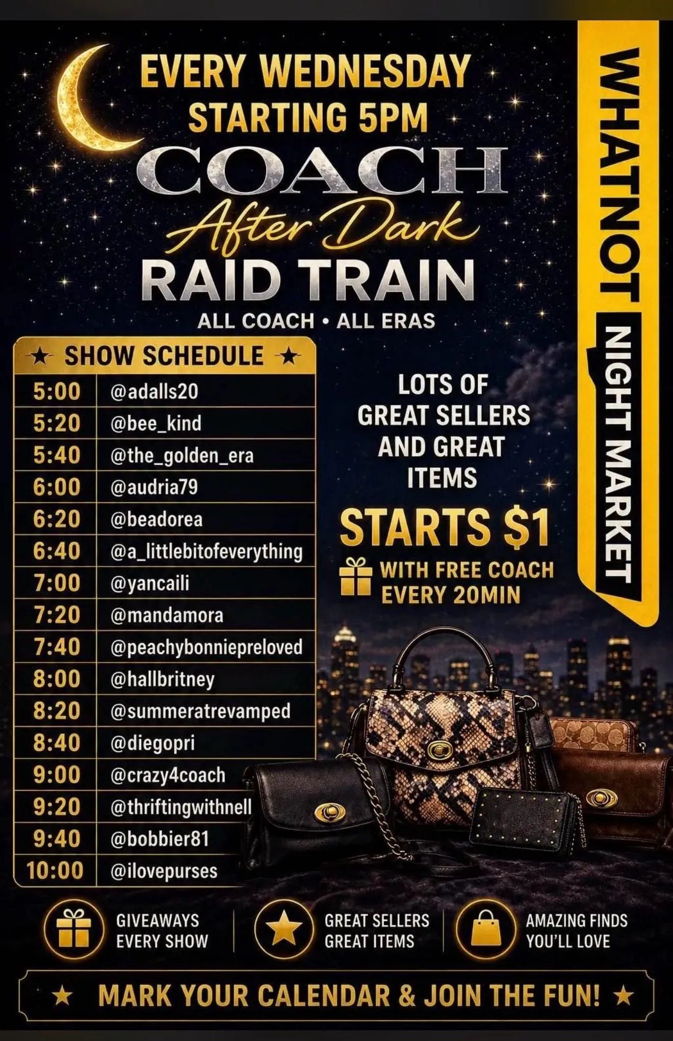 Thumbnail for live show