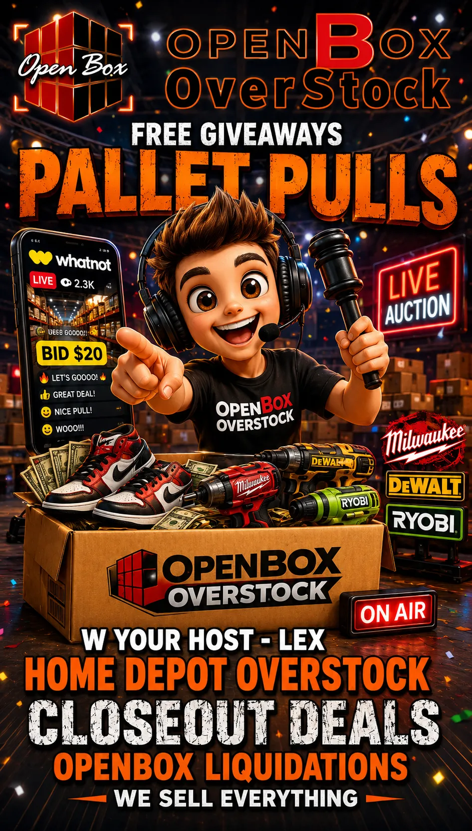 Thumbnail for live show