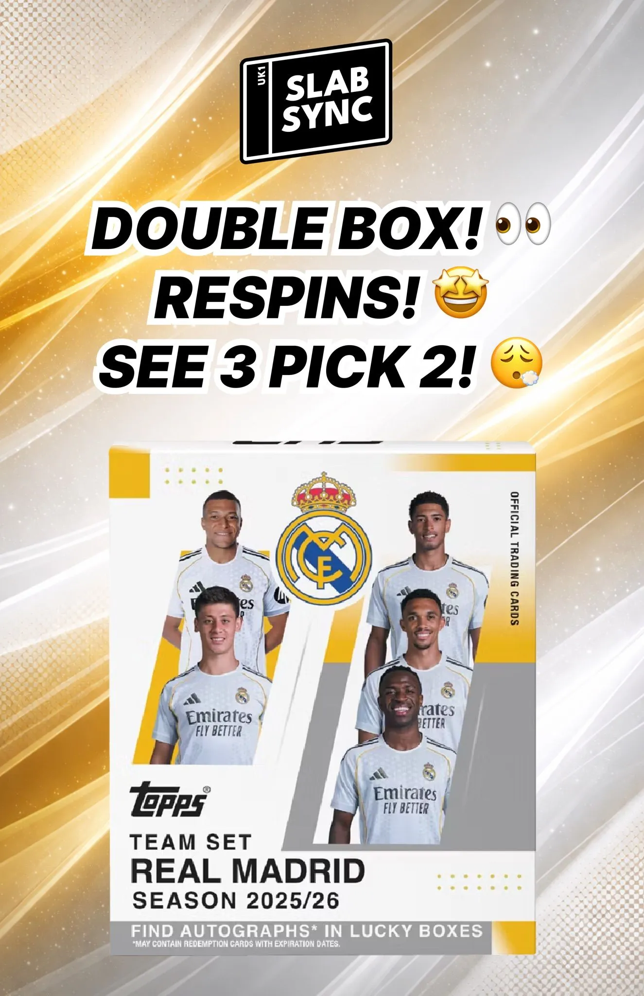 REAL MADRID TEAM SET 25/26 | DOUBLE BOX BREAK 🤑