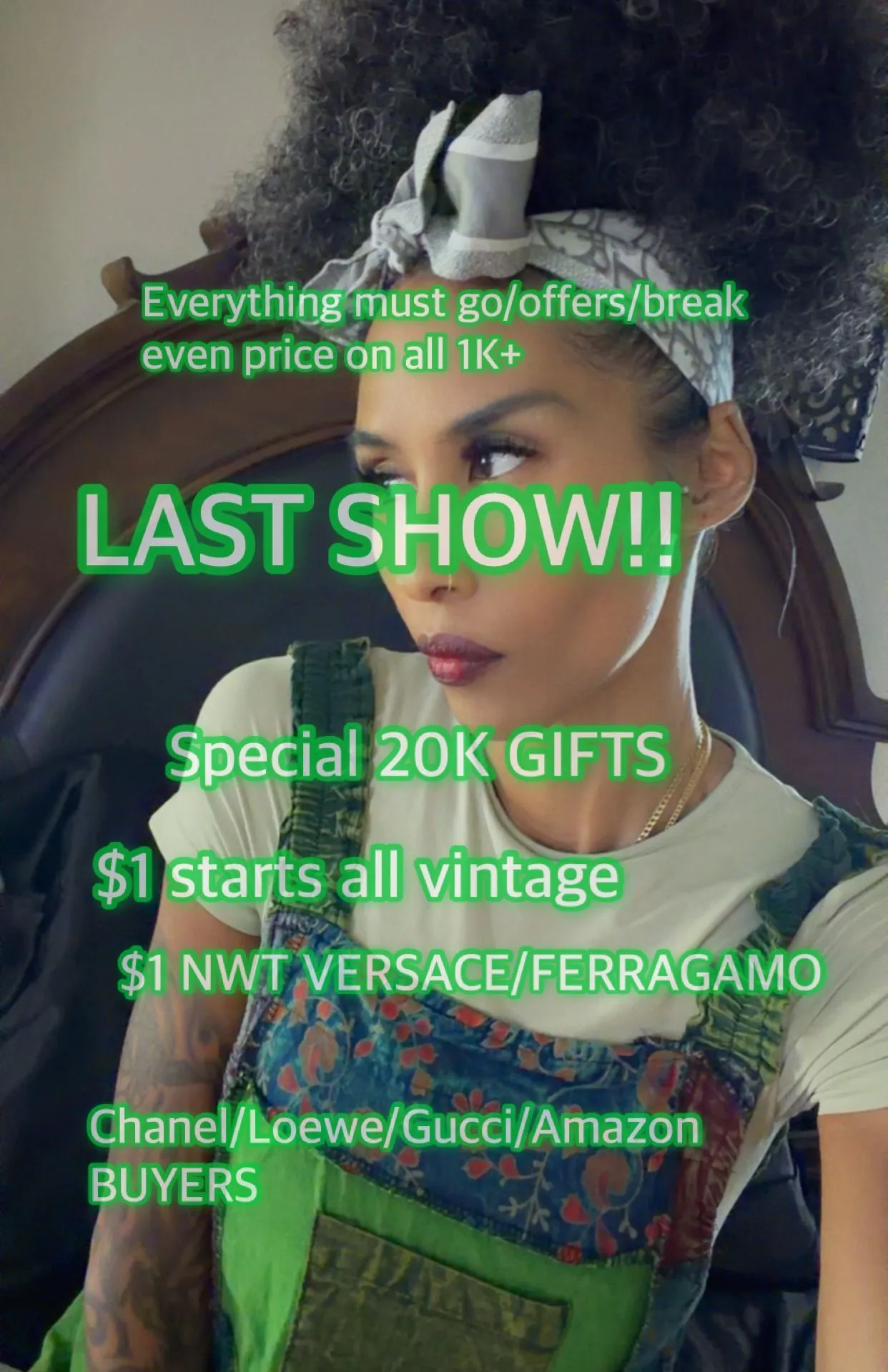 Thumbnail for live show