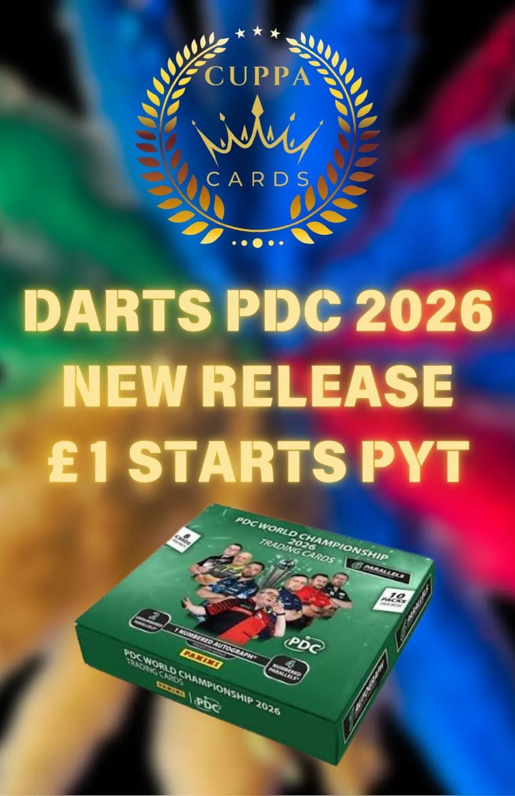 £1 STARTS - PDC DARTS - BREAKS WITH BEN