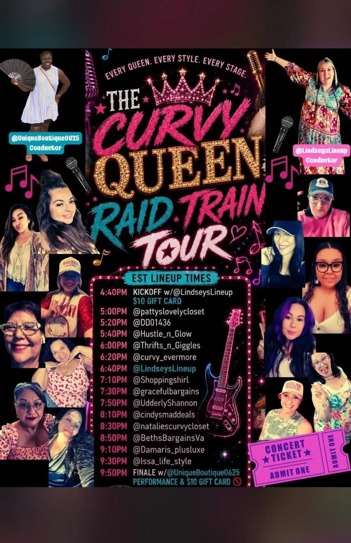 Thumbnail for live show