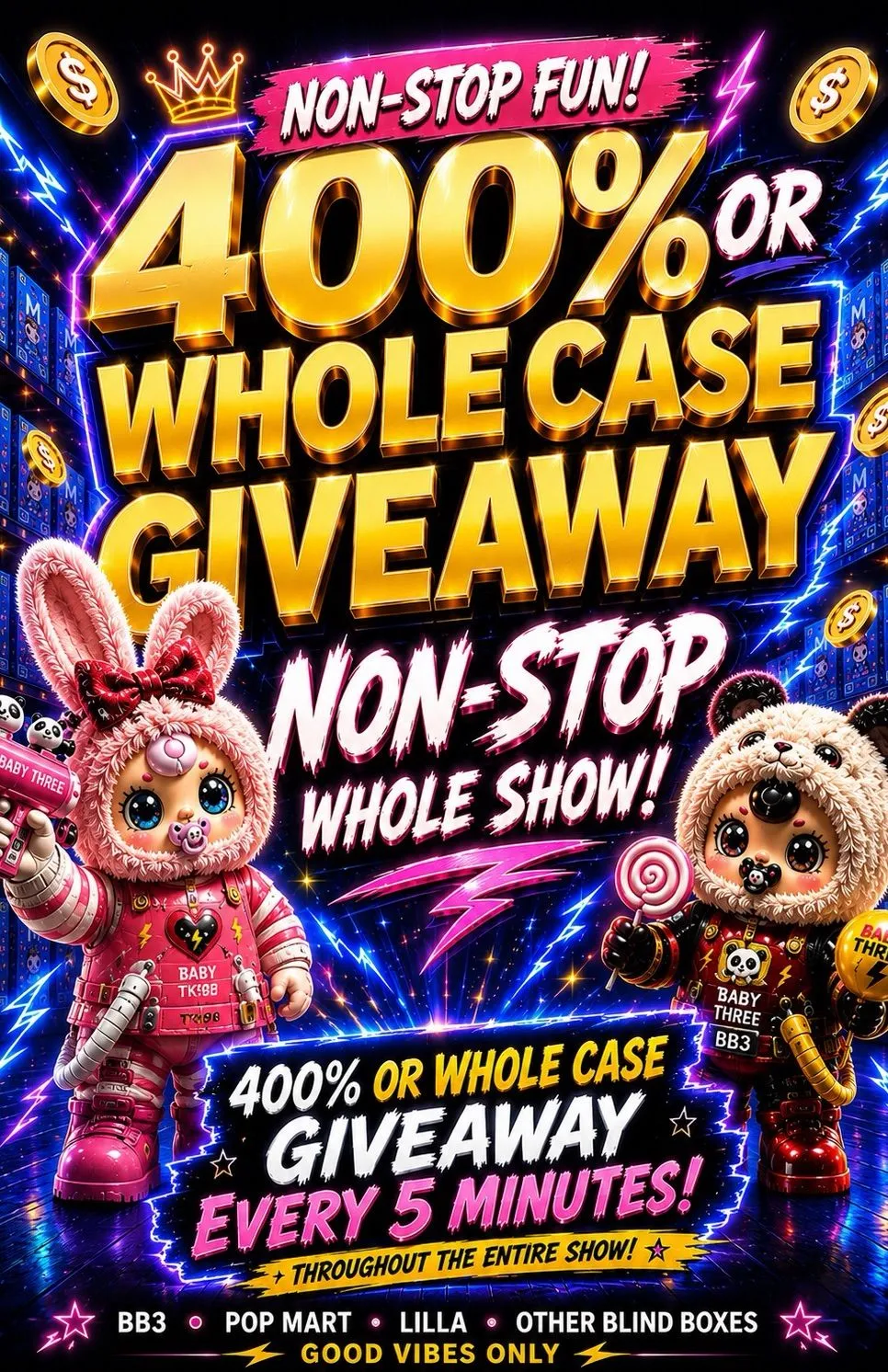 Thumbnail for live show