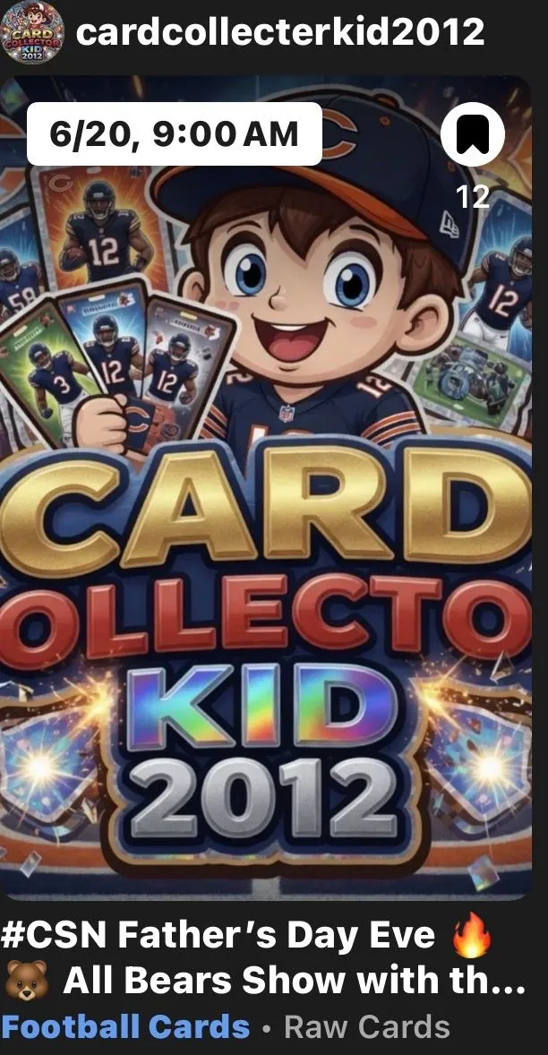 Thumbnail for live show