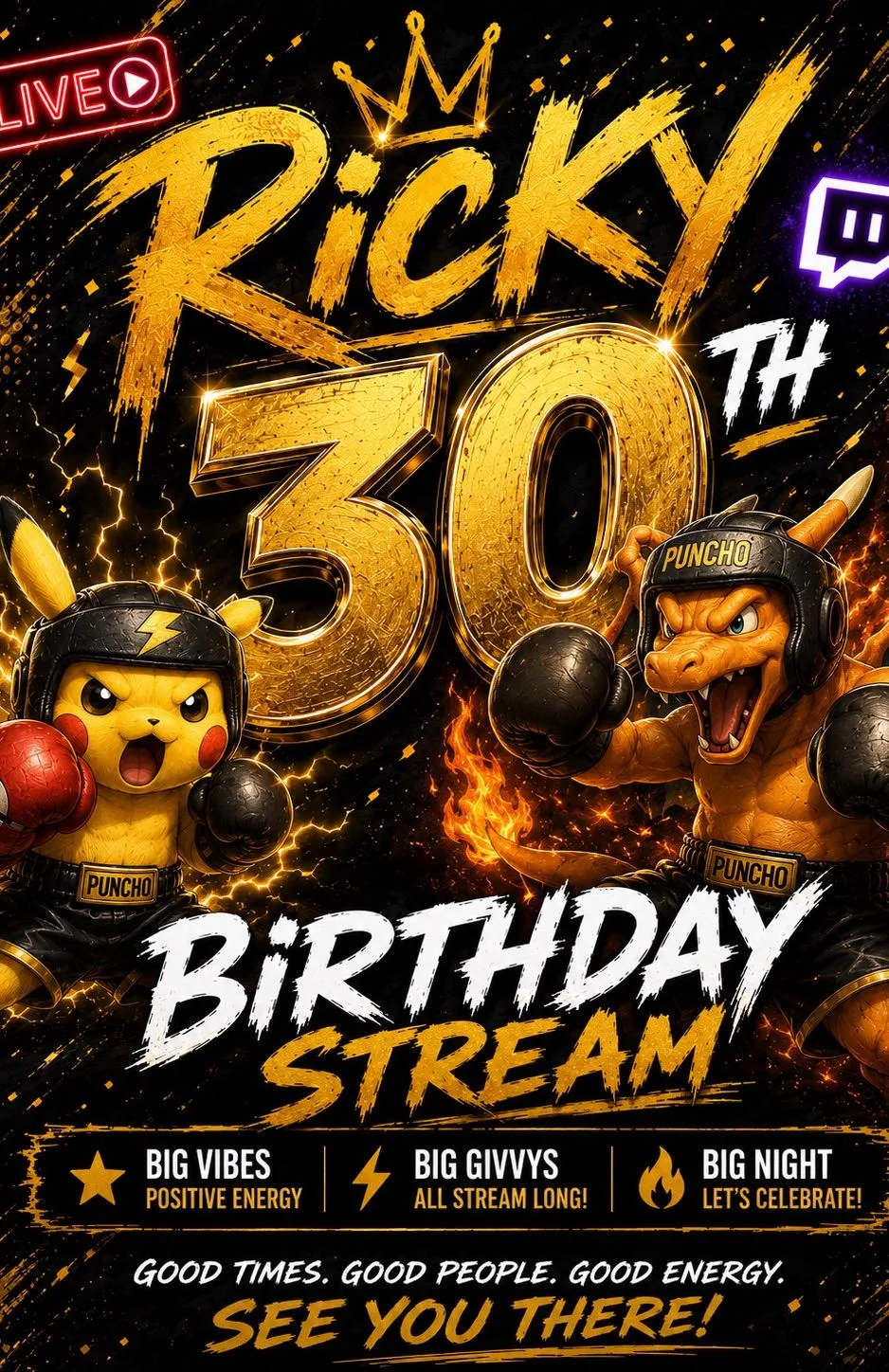 Thumbnail for live show