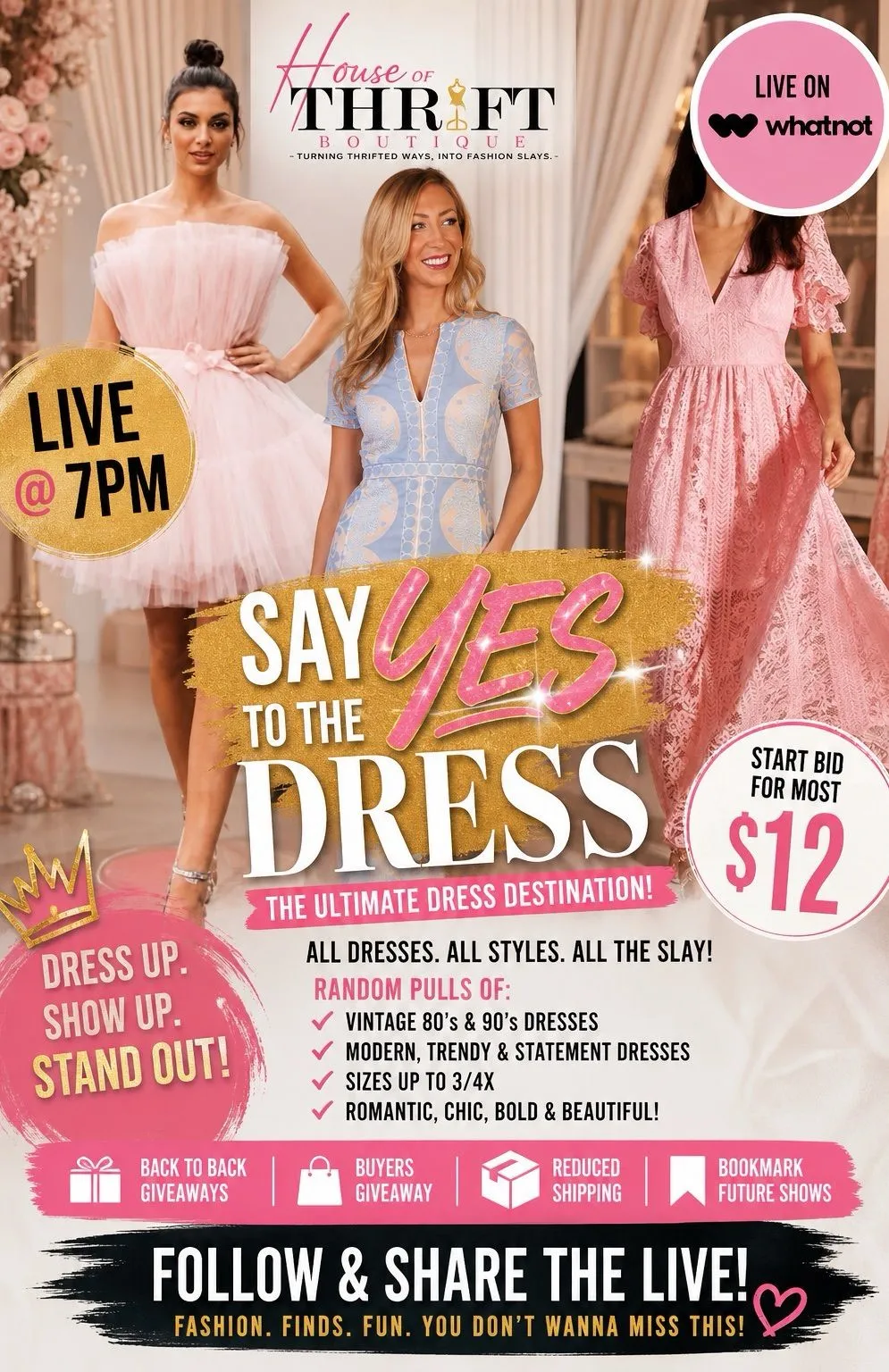 Thumbnail for live show