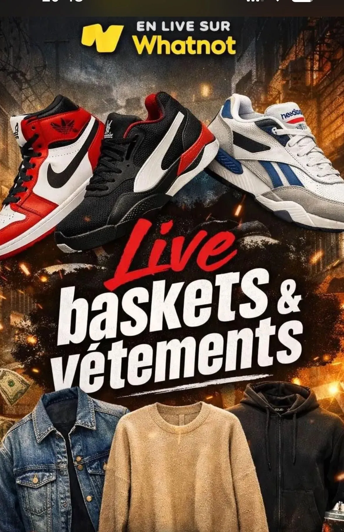 Thumbnail for live show
