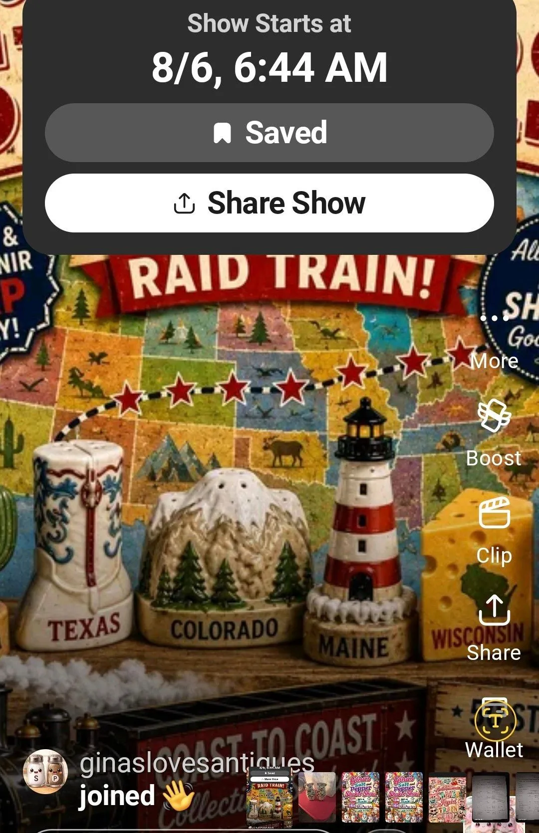 Thumbnail for live show