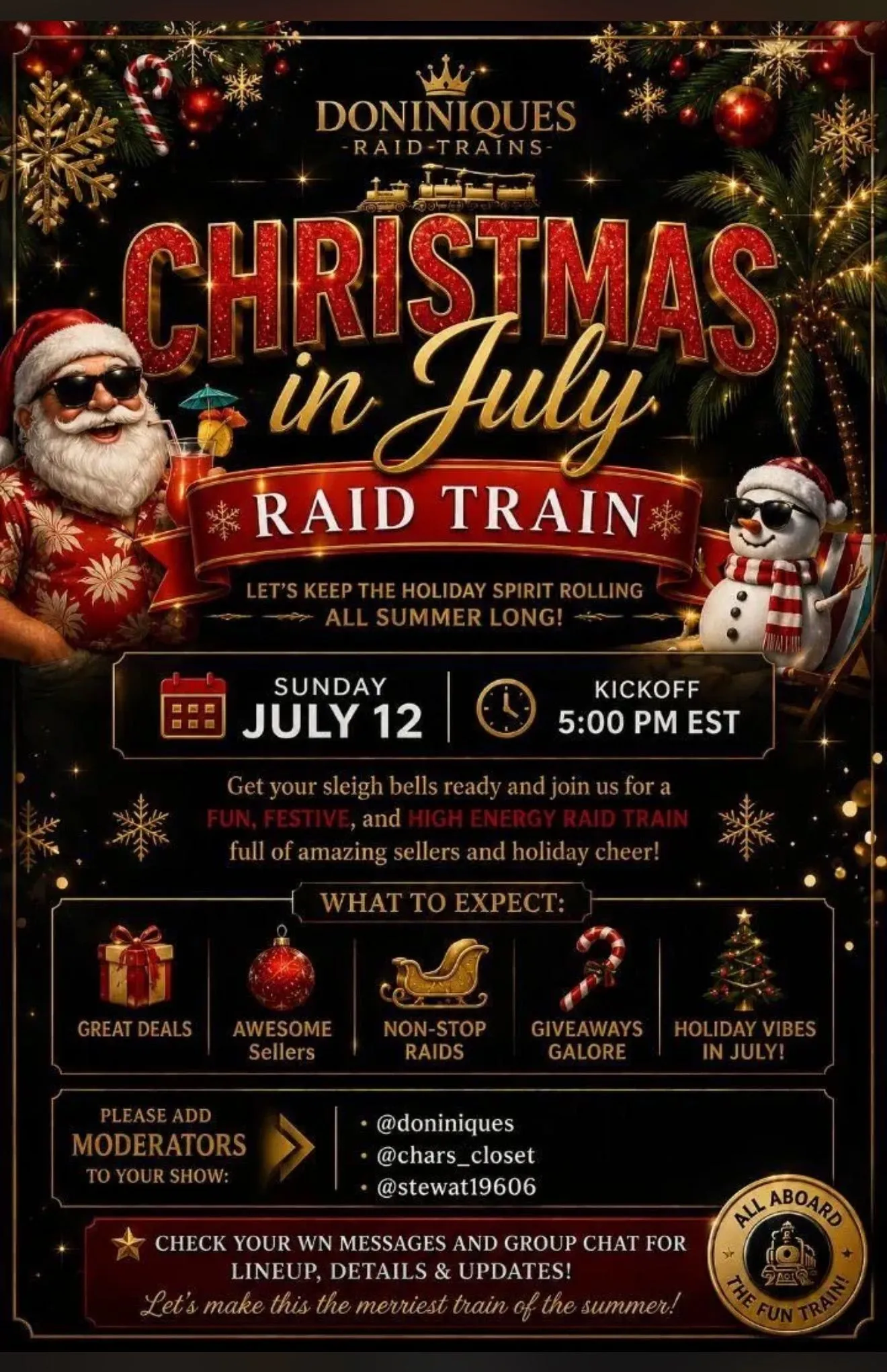 Thumbnail for live show