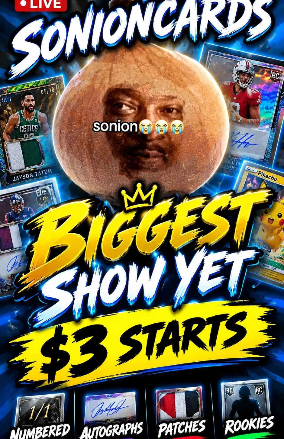 Thumbnail for live show