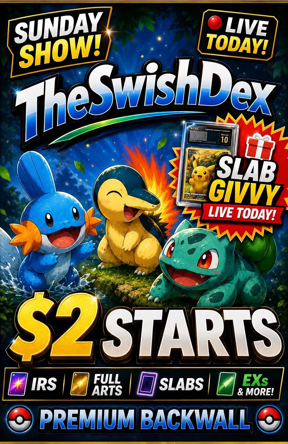 Thumbnail for live show