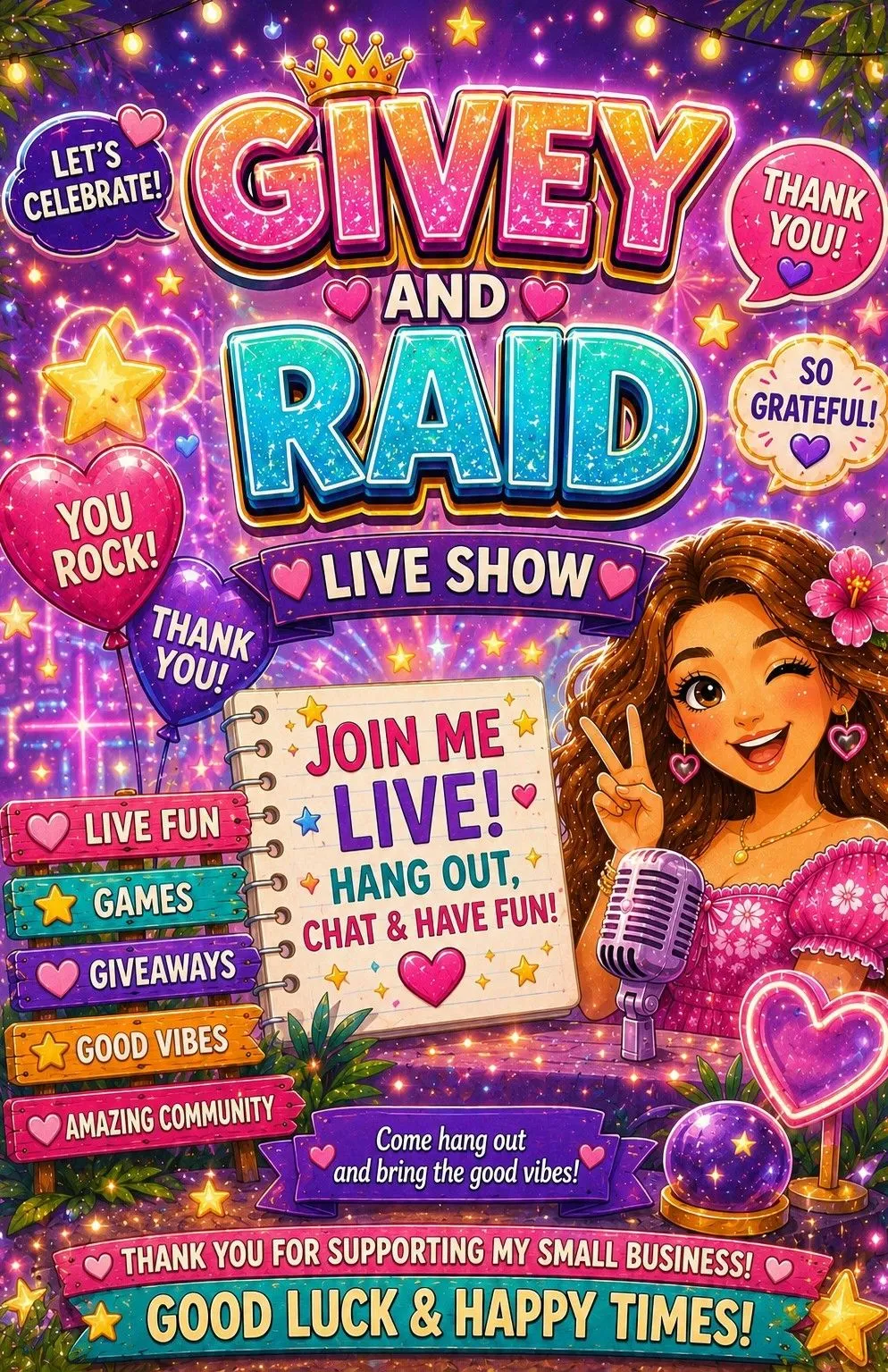 Thumbnail for live show