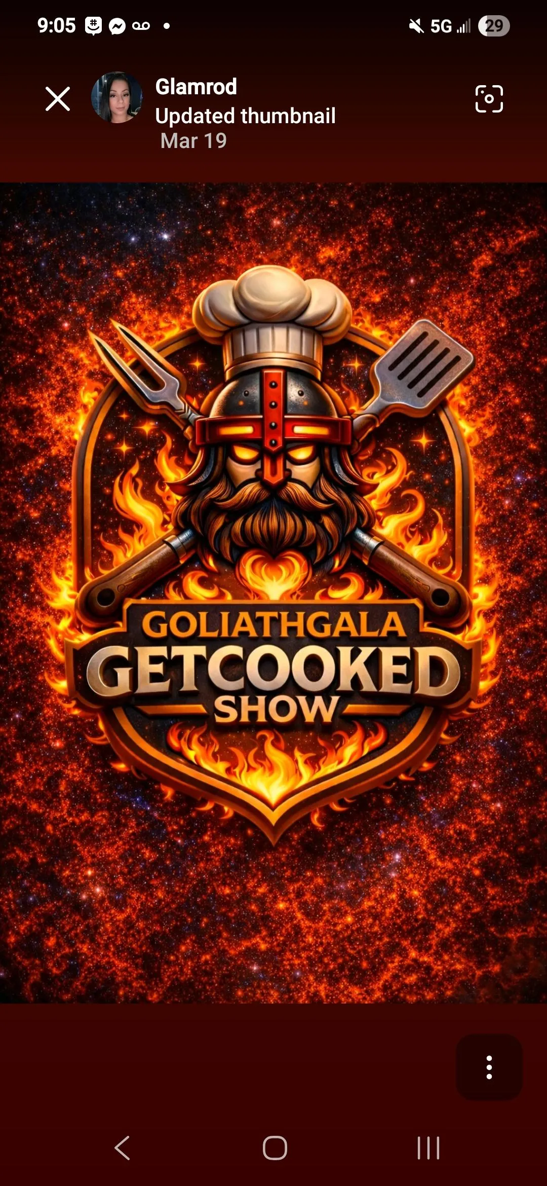 Thumbnail for live show