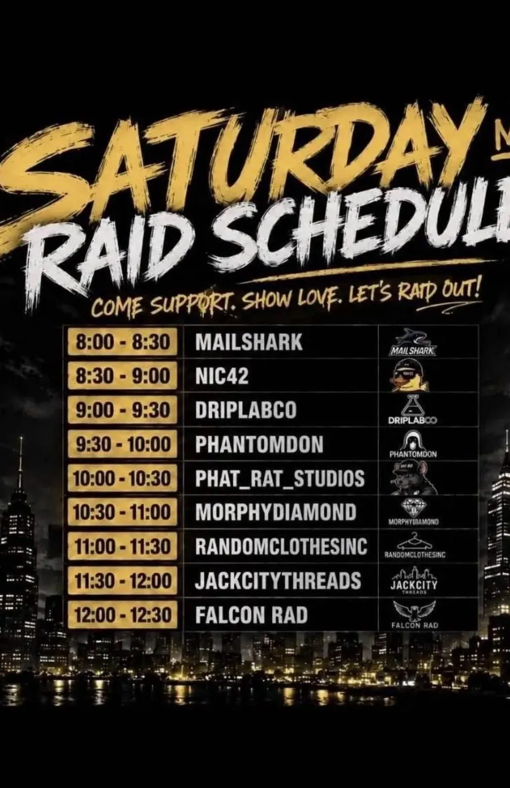 Thumbnail for live show