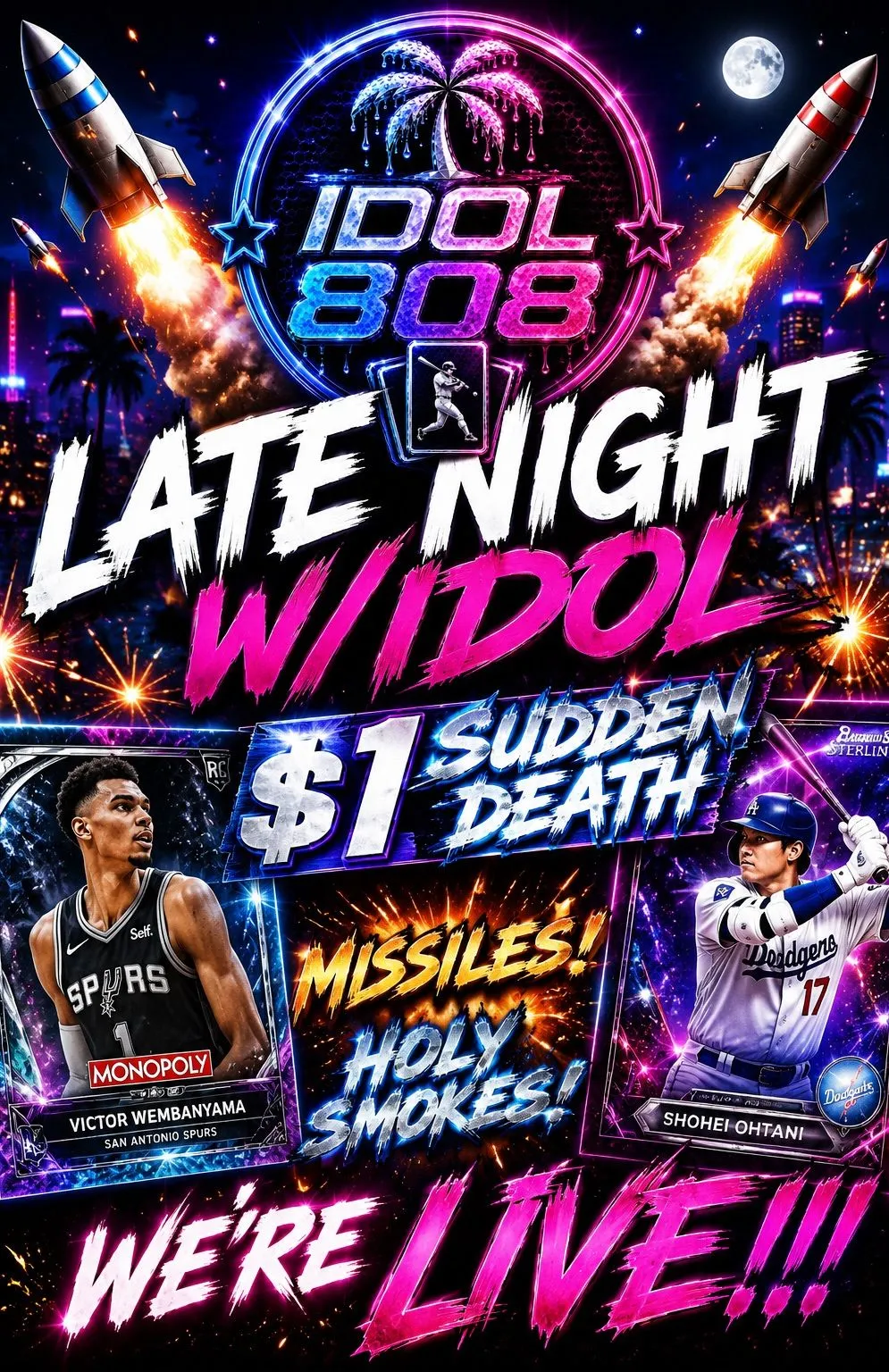 Thumbnail for live show