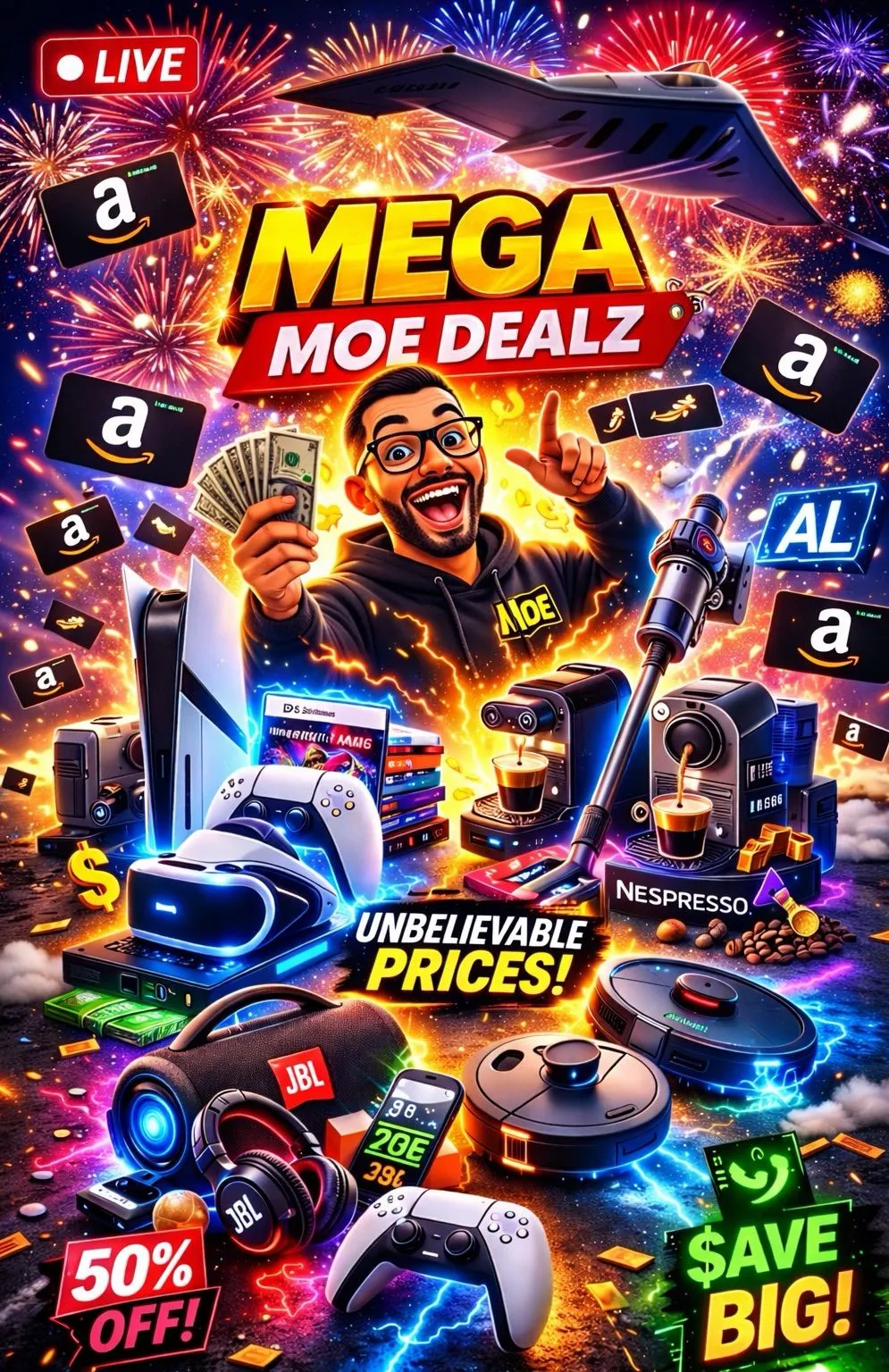 Thumbnail for live show