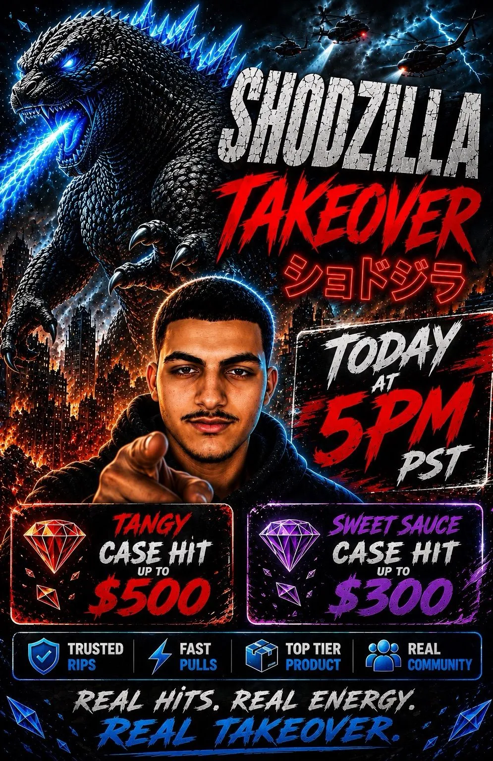 Thumbnail for live show